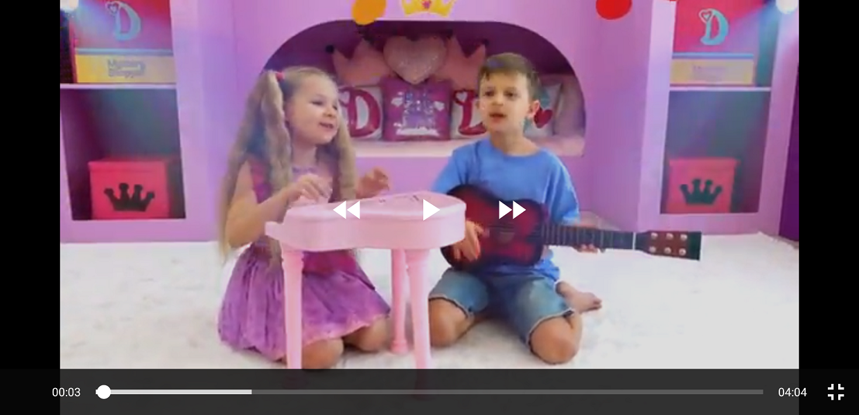 اسکرین شات 5 برنامه Diana and Roma - Video Shows