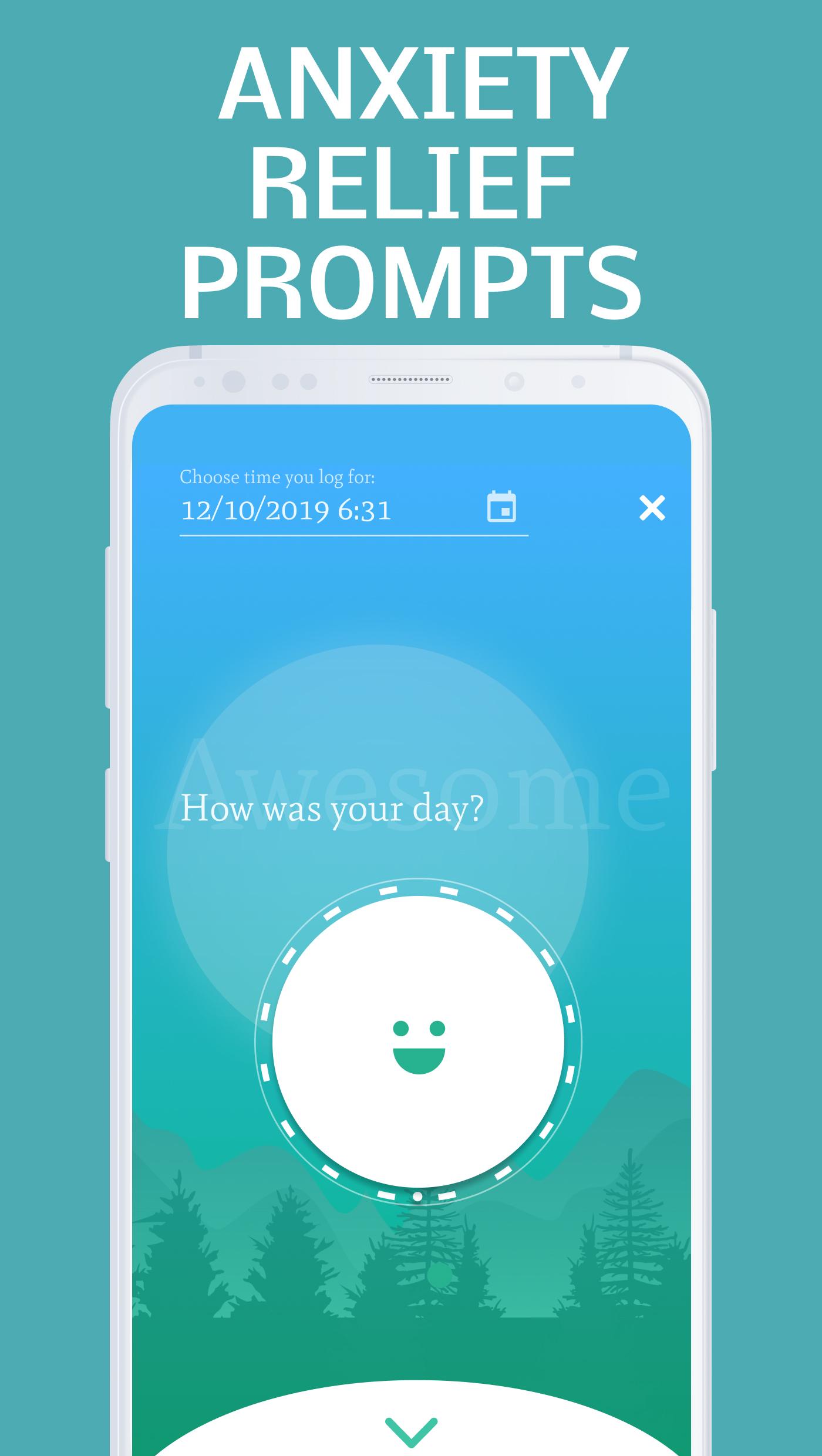 اسکرین شات 3 برنامه Mind journal: Diary, Mood trac