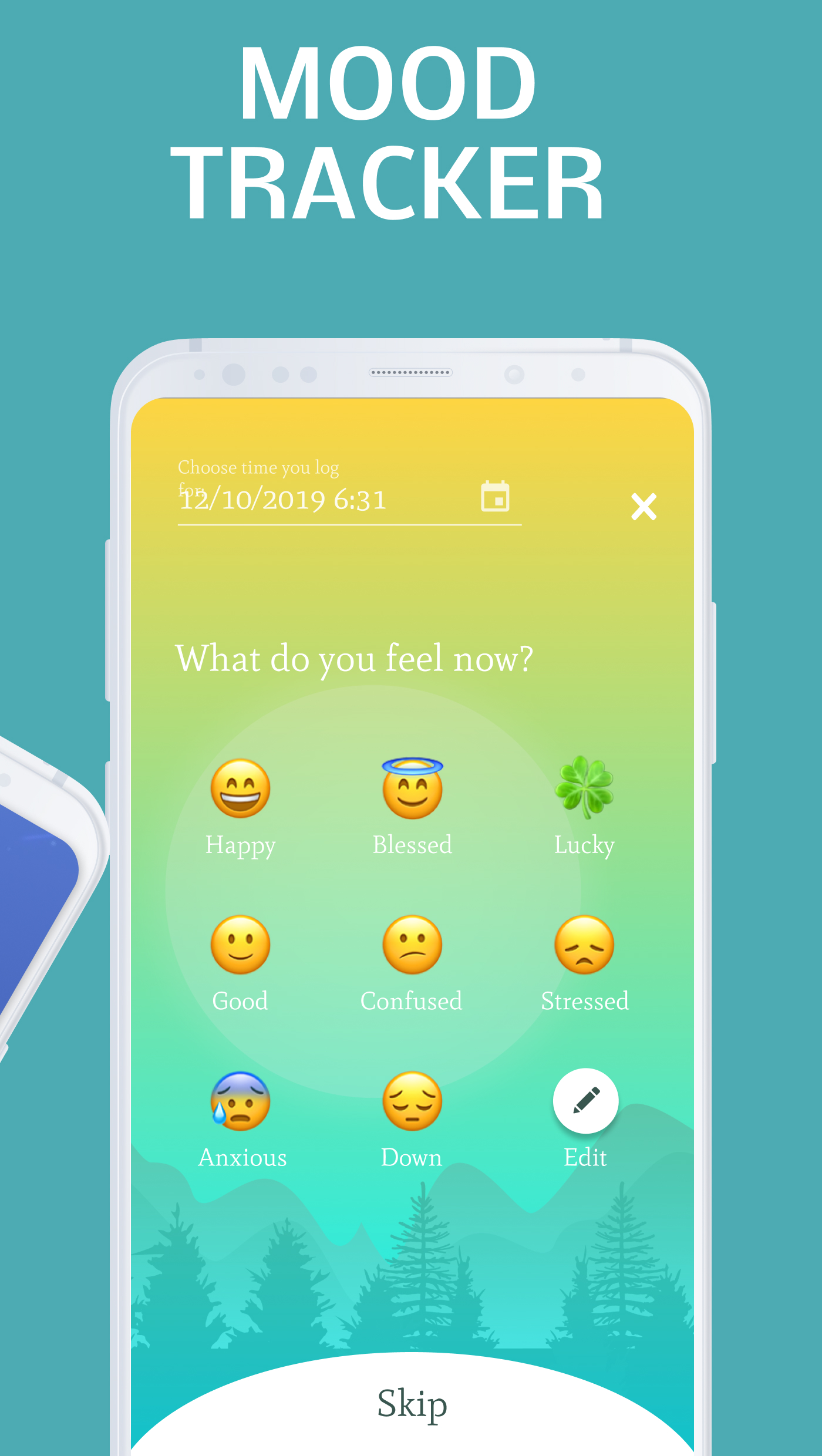 اسکرین شات 6 برنامه Mind journal: Diary, Mood trac