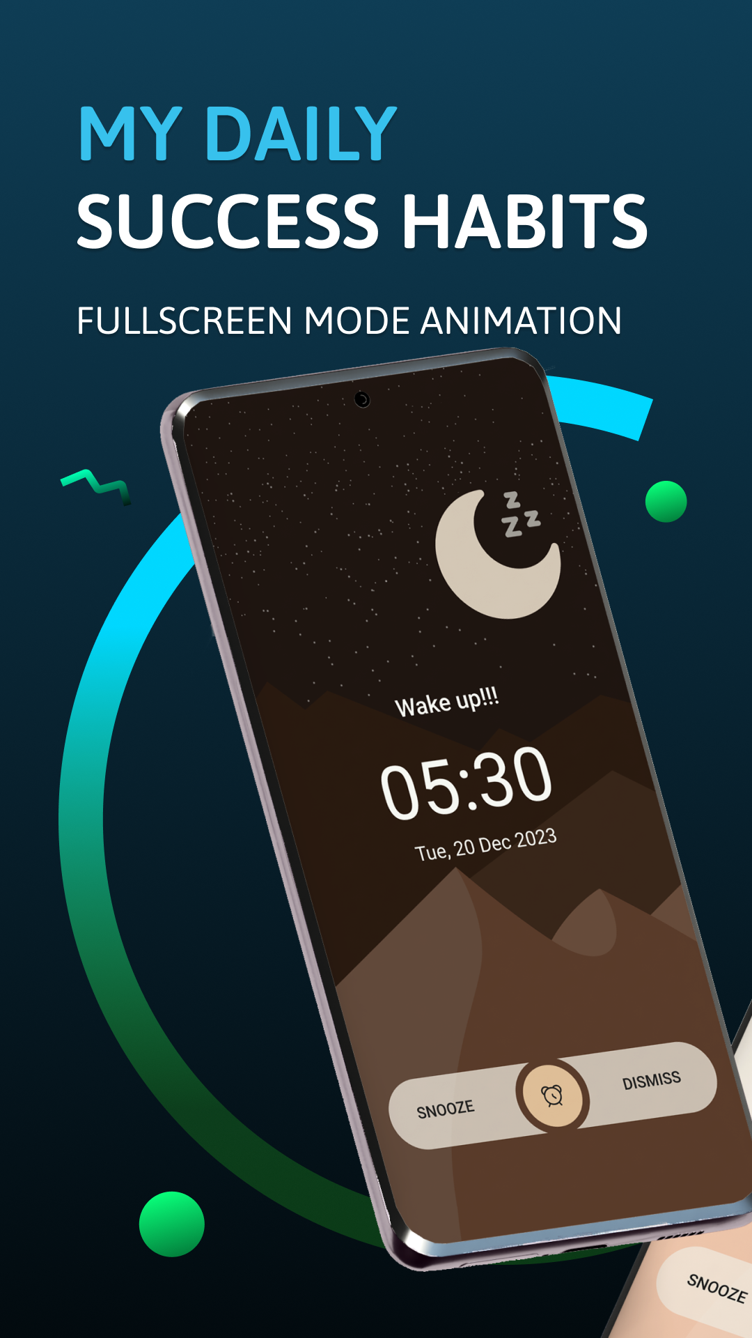 اسکرین شات 1 برنامه Alarm Clock
