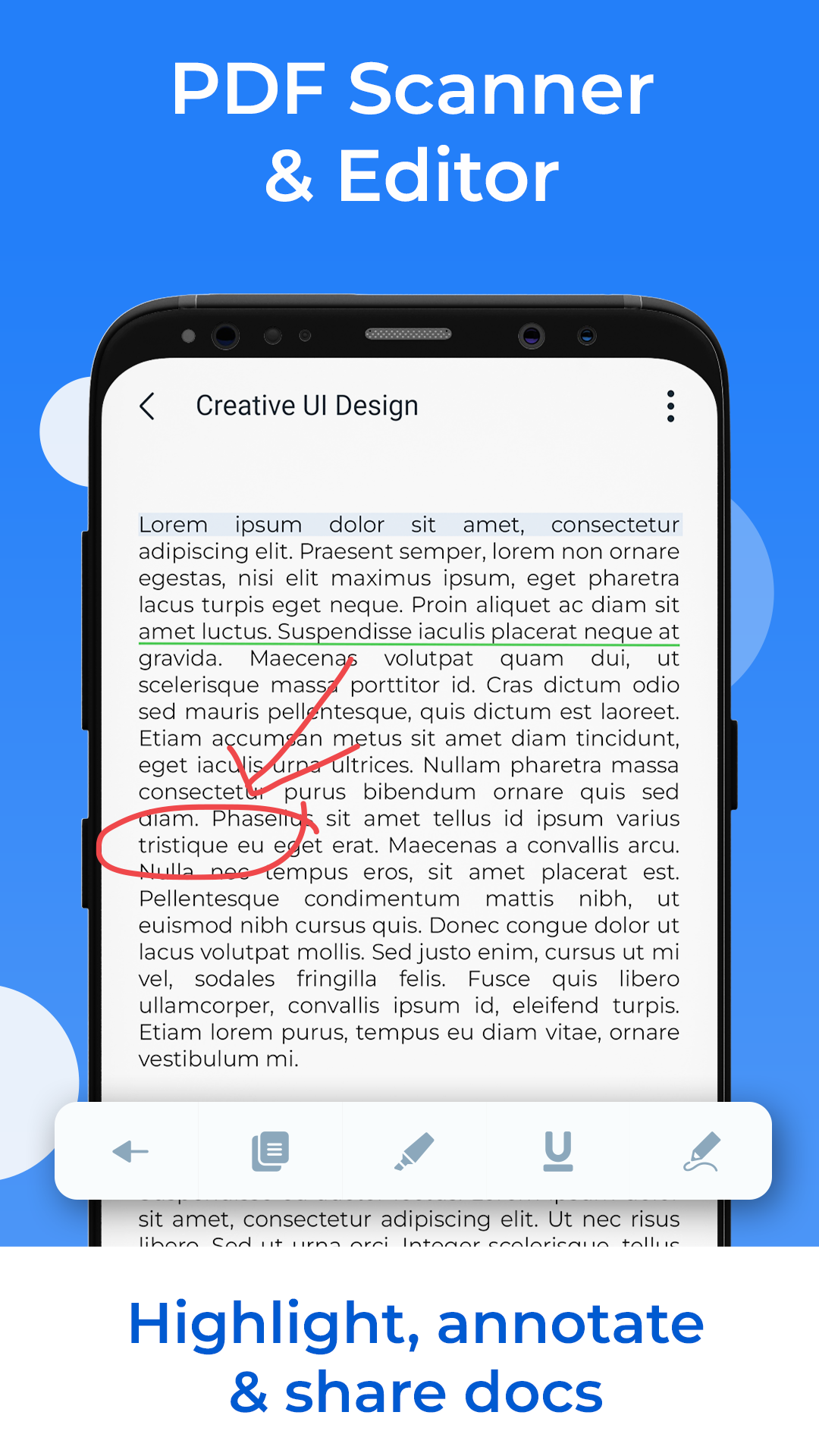 اسکرین شات 3 برنامه DS Scanner: PDF & ID Scanner