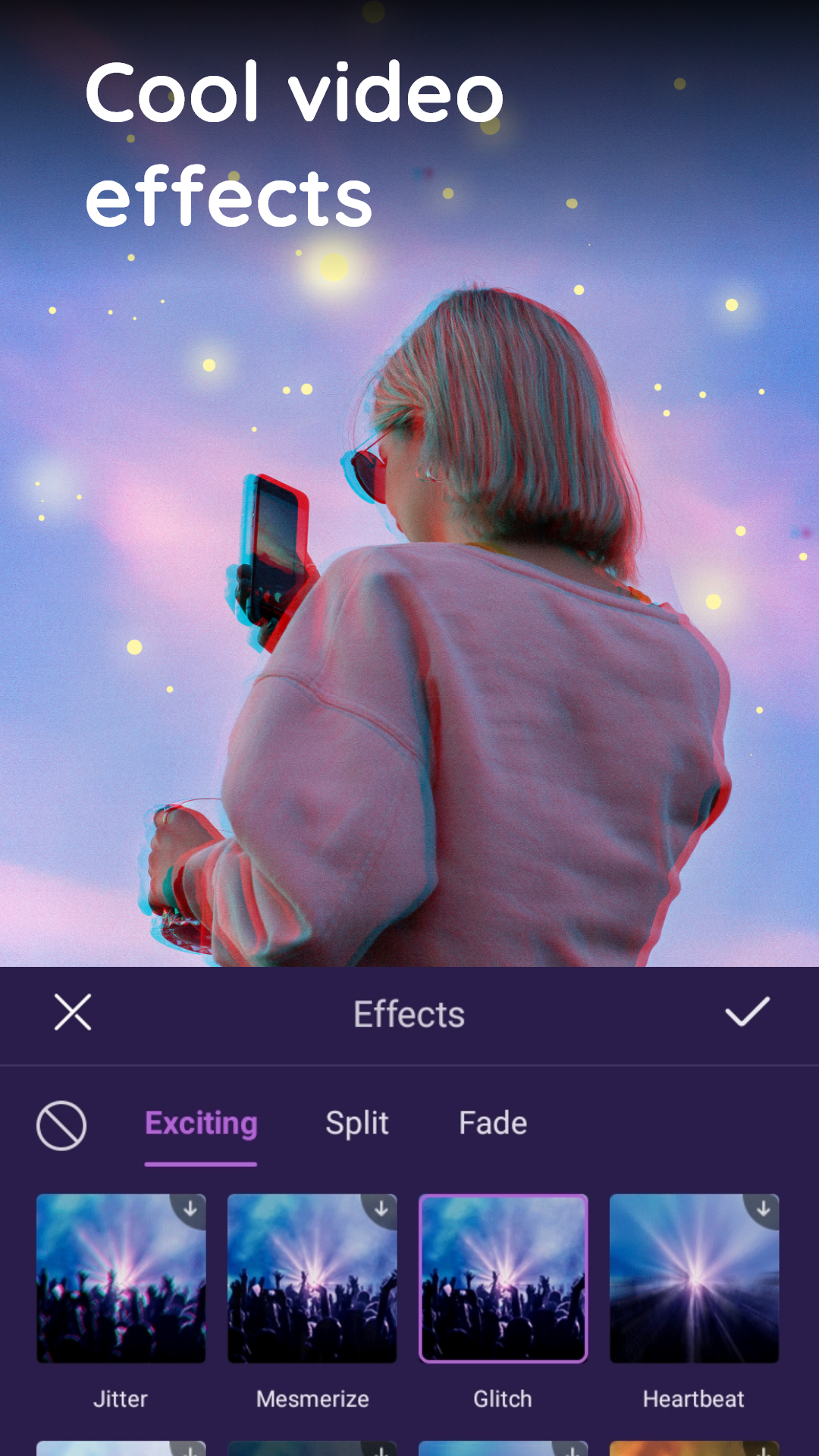اسکرین شات 7 برنامه Video Maker Video Editor Music