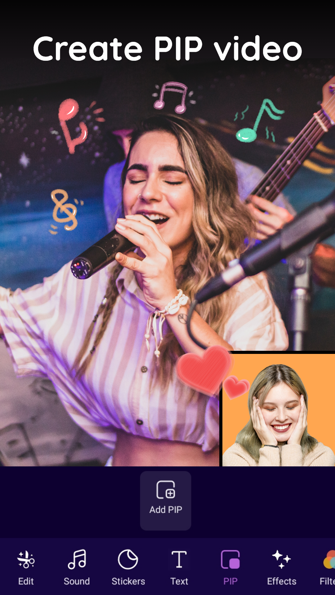 اسکرین شات 3 برنامه Video Maker Video Editor Music