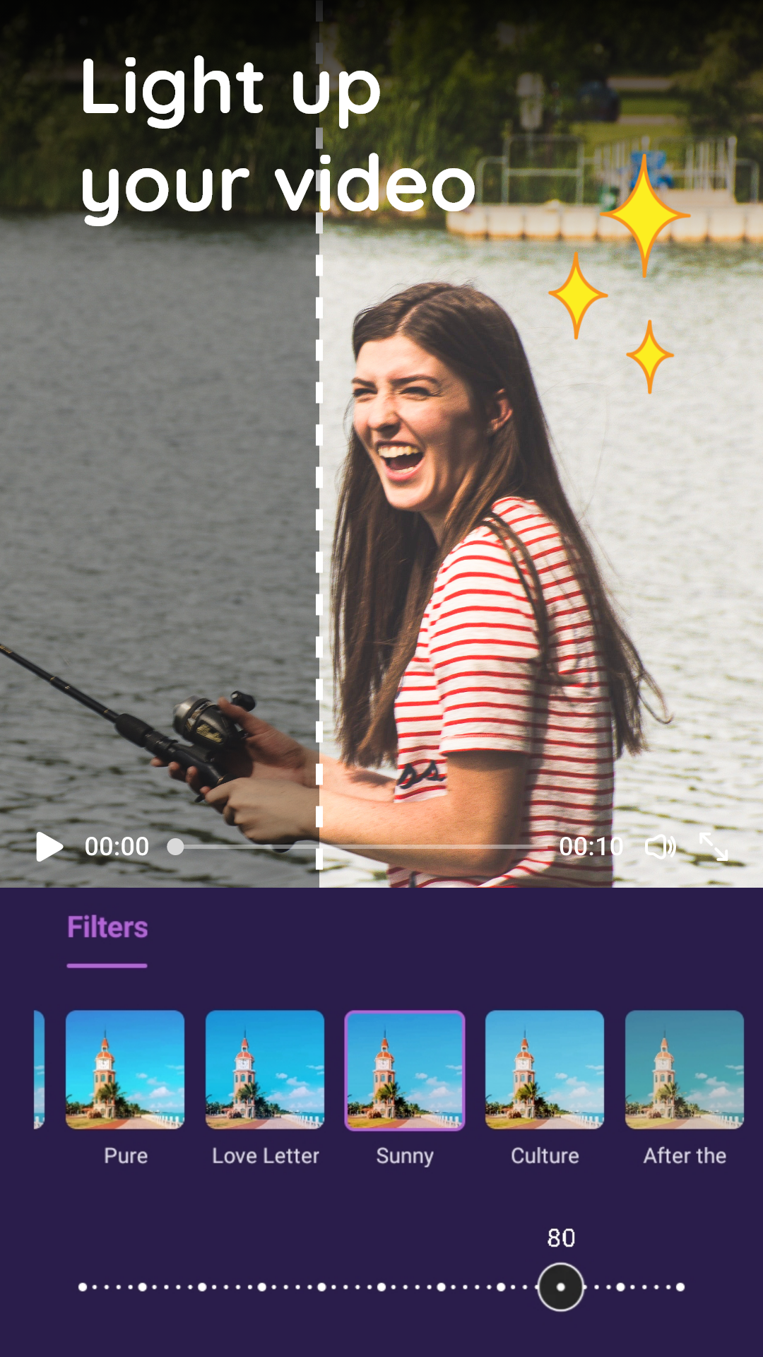 اسکرین شات 6 برنامه Video Maker Video Editor Music