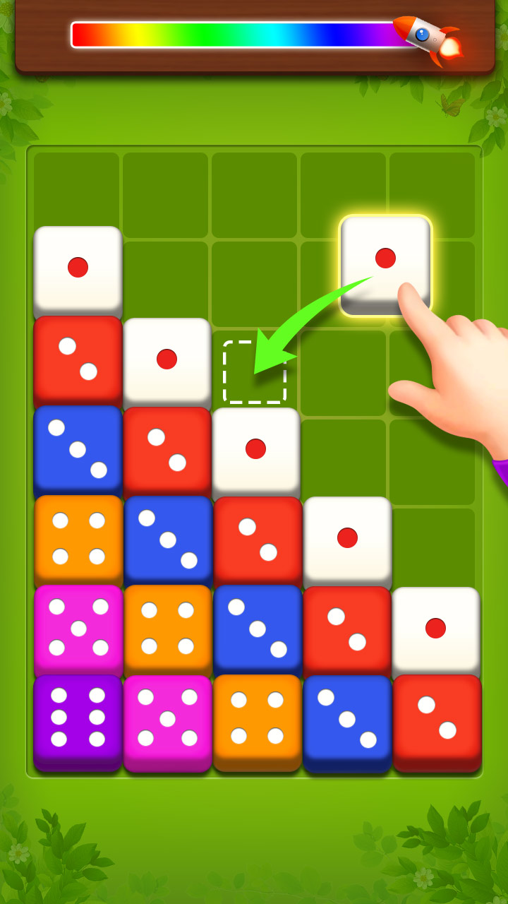 اسکرین شات 4 بازی Dices Merge - Merge Puzzle