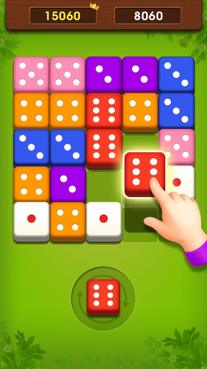 اسکرین شات 5 بازی Dices Merge - Merge Puzzle