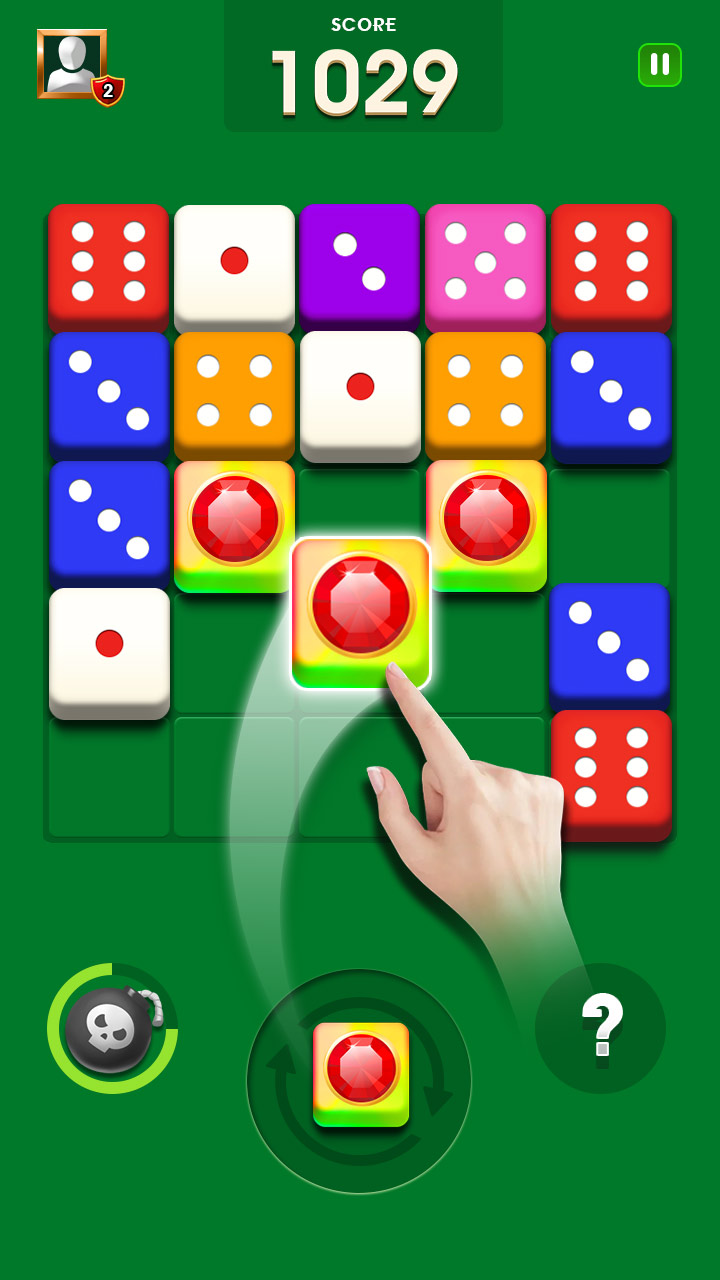 اسکرین شات 6 بازی Dice Puzzle - 3D Merge games