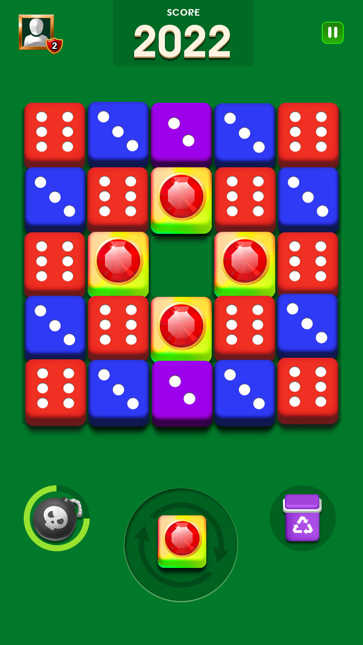 اسکرین شات 5 بازی Dice Puzzle - 3D Merge games