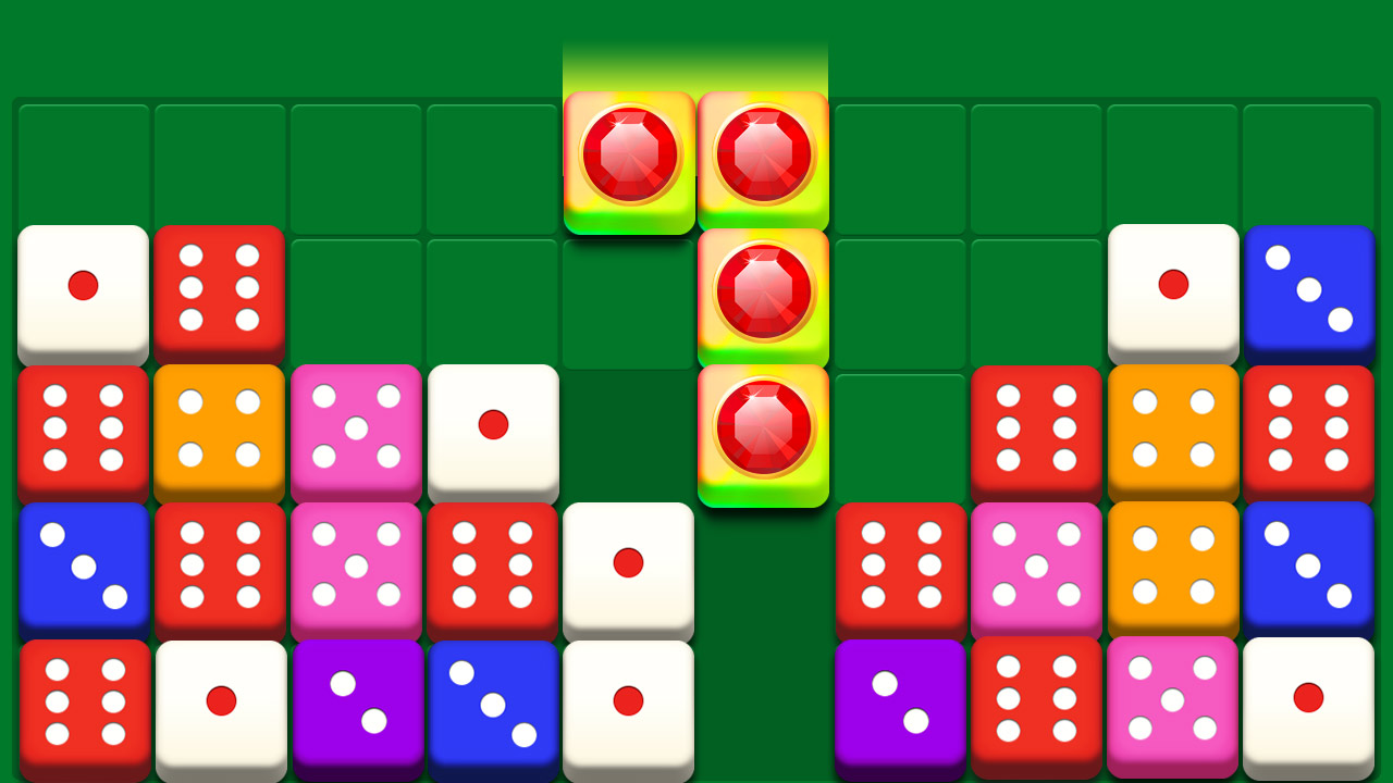 اسکرین شات 3 بازی Dice Puzzle - 3D Merge games