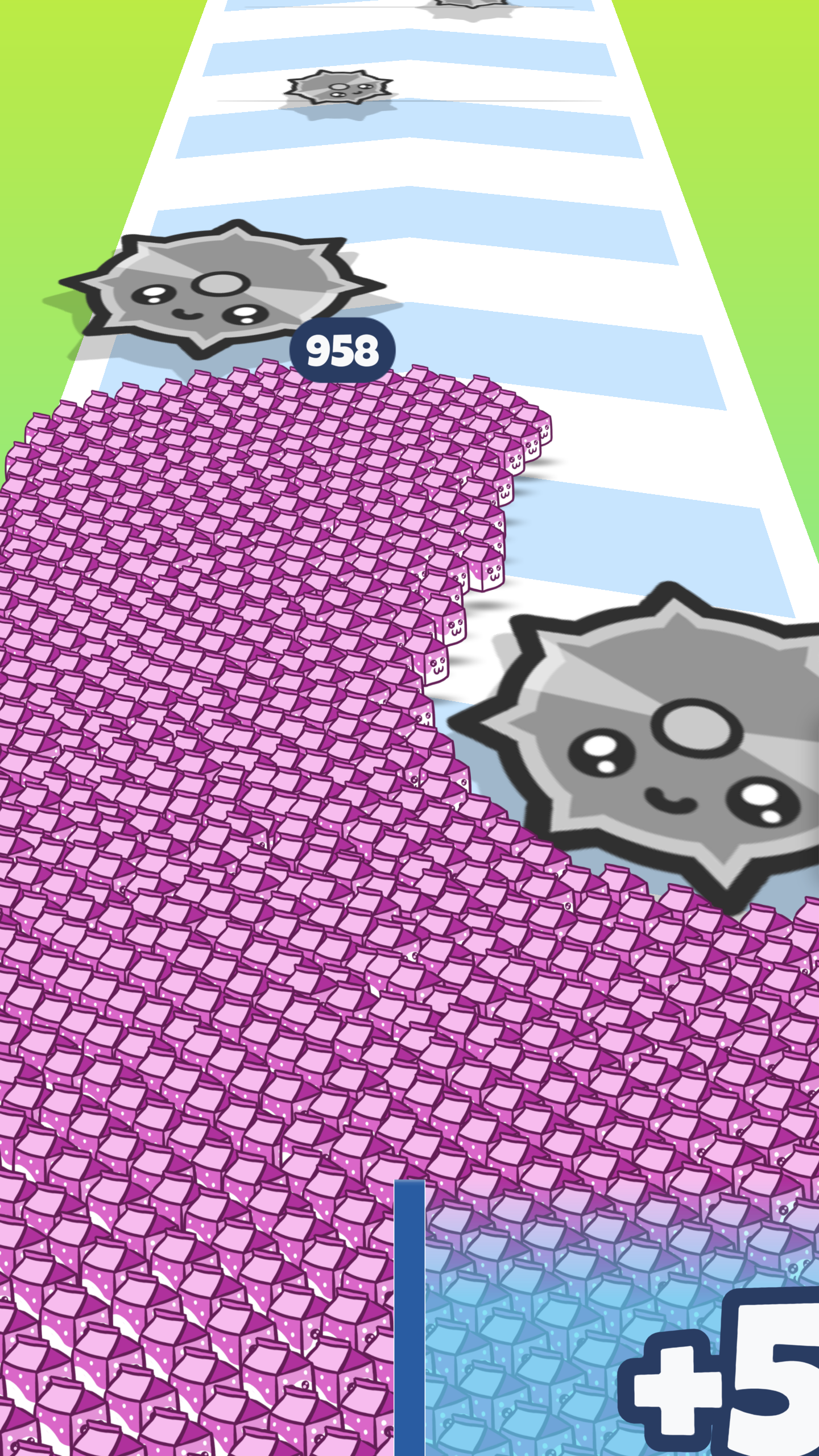 اسکرین شات 2 بازی Food Run - Crowd Control Game