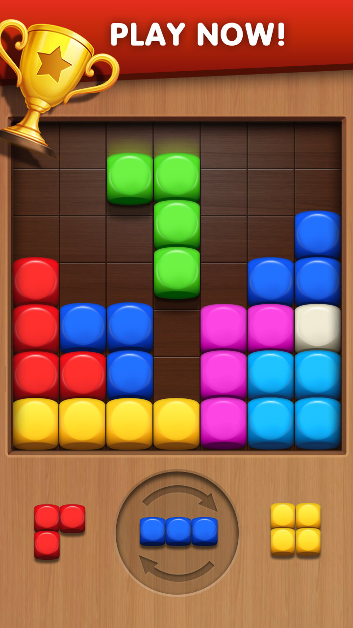 اسکرین شات 6 بازی Dice Puzzle 3D - Merge game