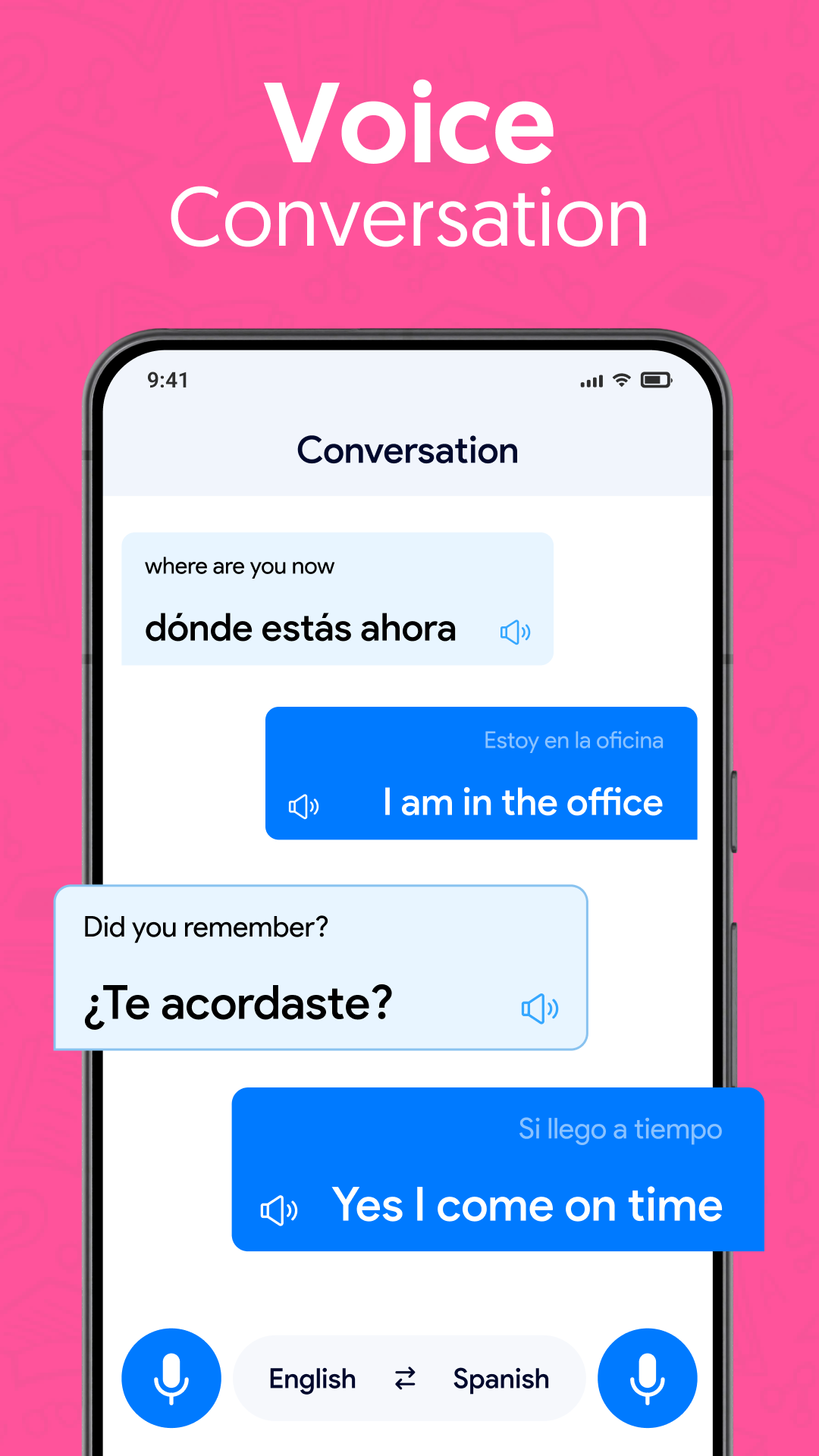 اسکرین شات 5 برنامه English Spanish Dictionary App