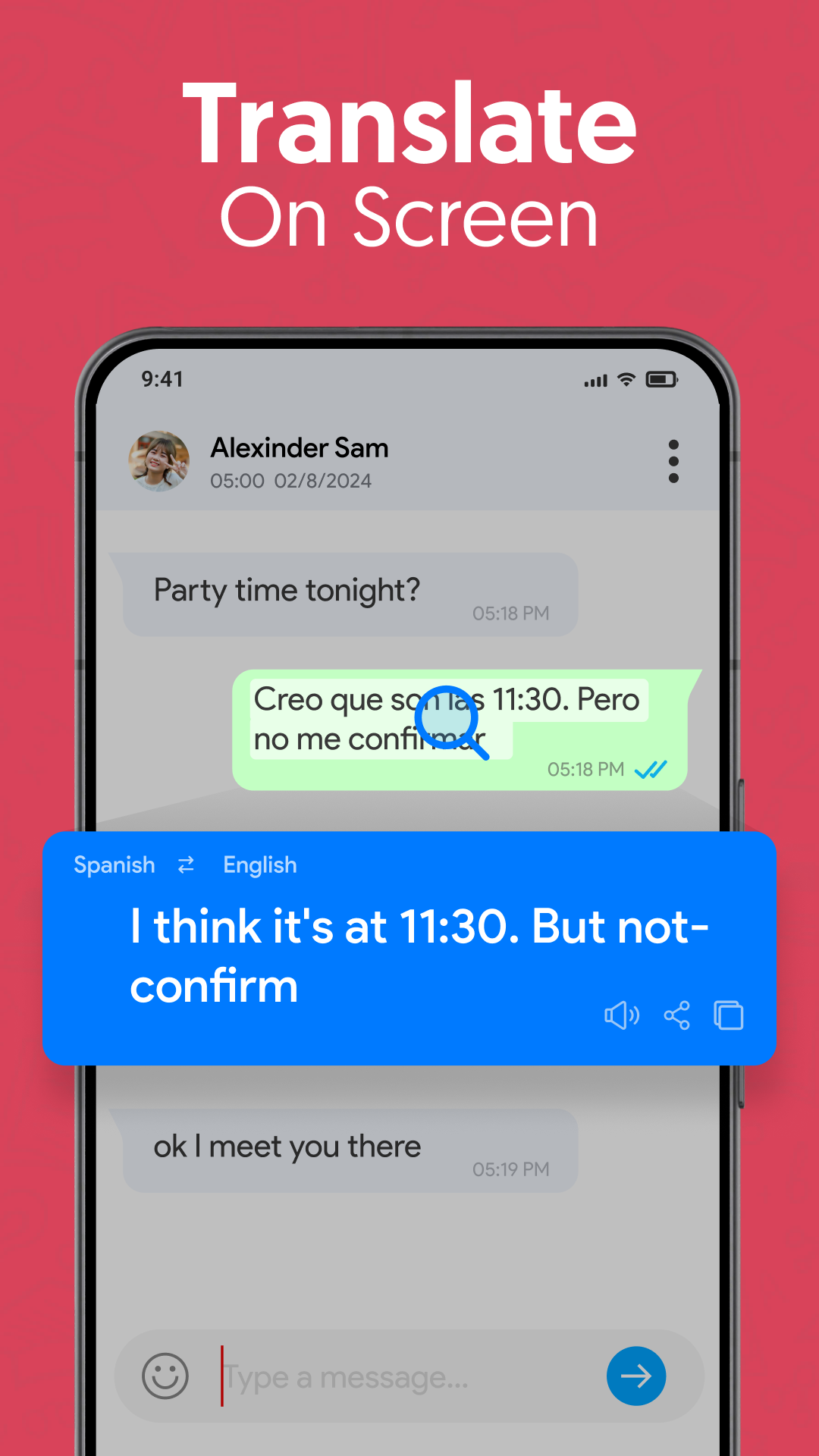 اسکرین شات 4 برنامه English Spanish Dictionary App