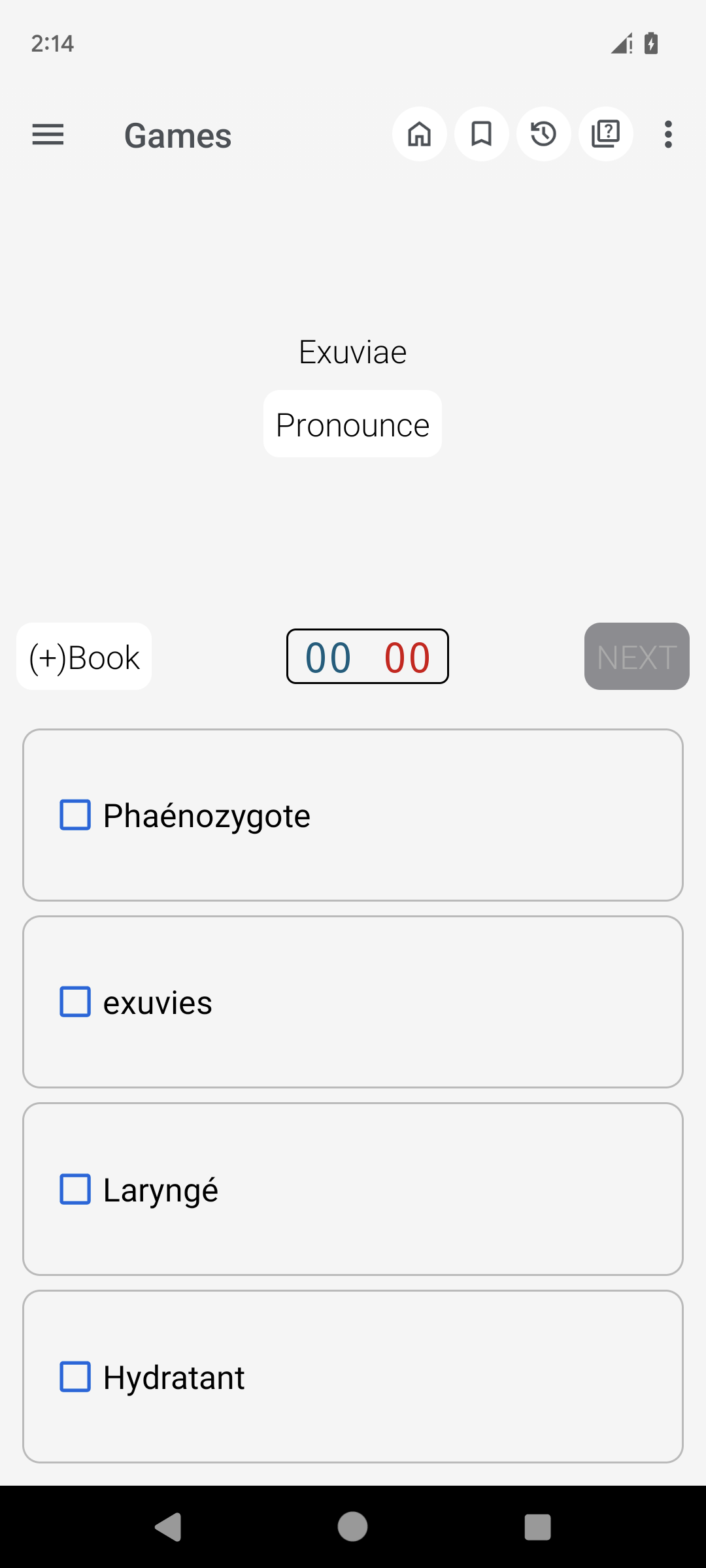 اسکرین شات 5 برنامه English French Dictionary