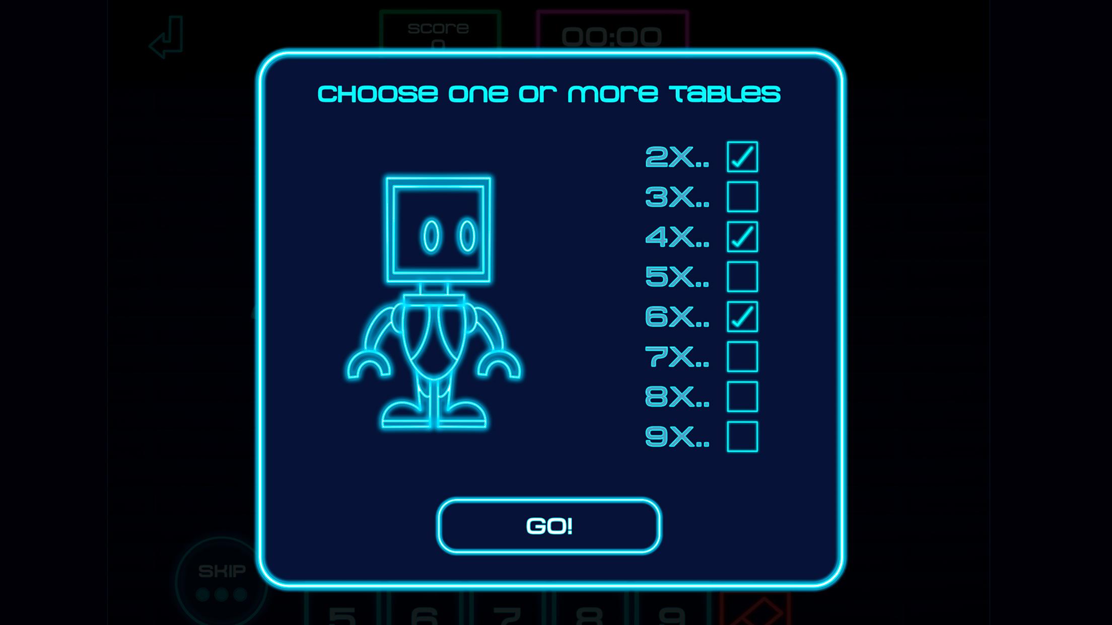 اسکرین شات 4 بازی Times tables for kids & MATH-E