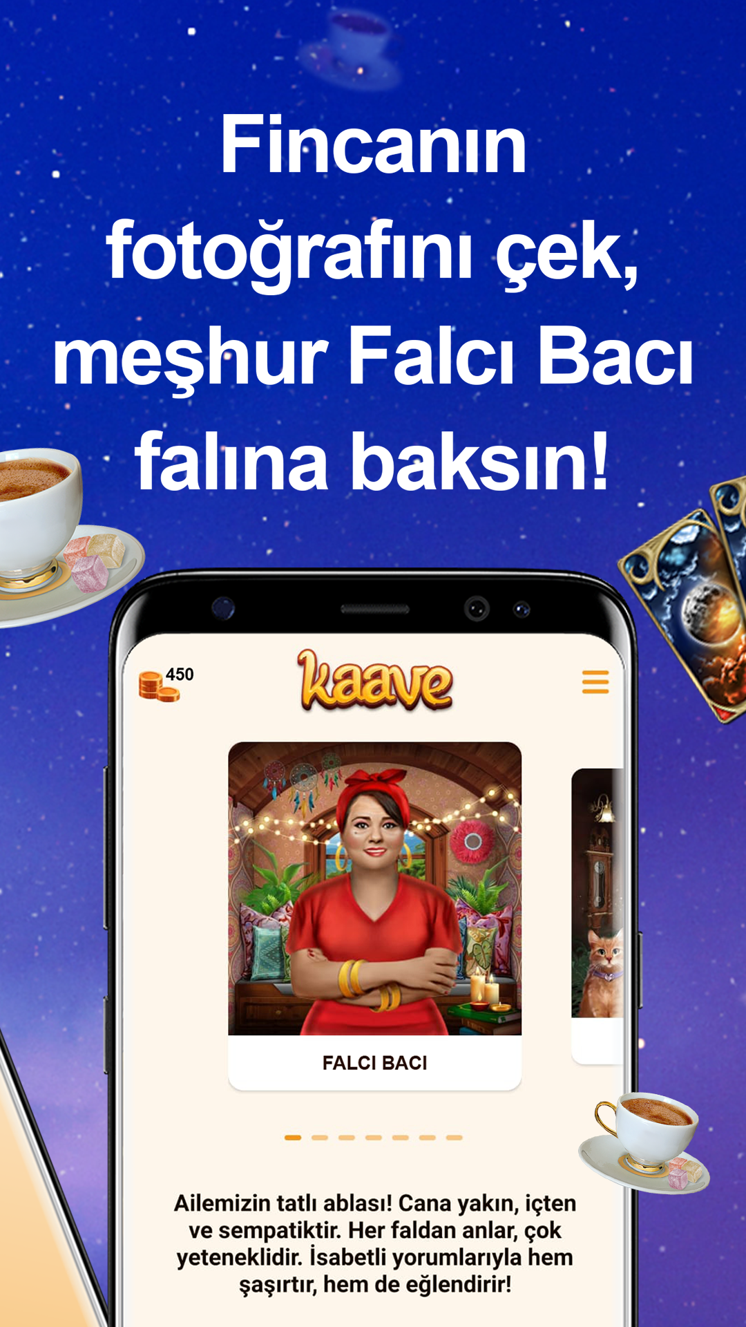 اسکرین شات 2 برنامه Kaave - Falcı Bacı