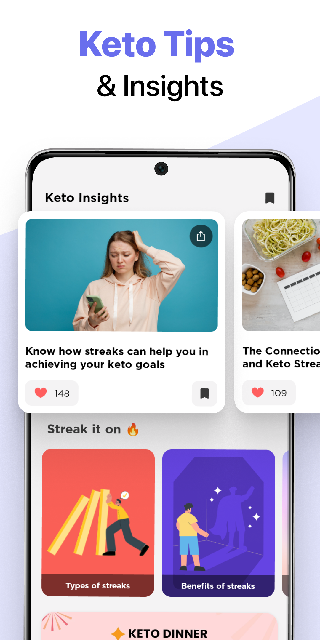 اسکرین شات 8 برنامه Keto Manager: Low Carb Diet