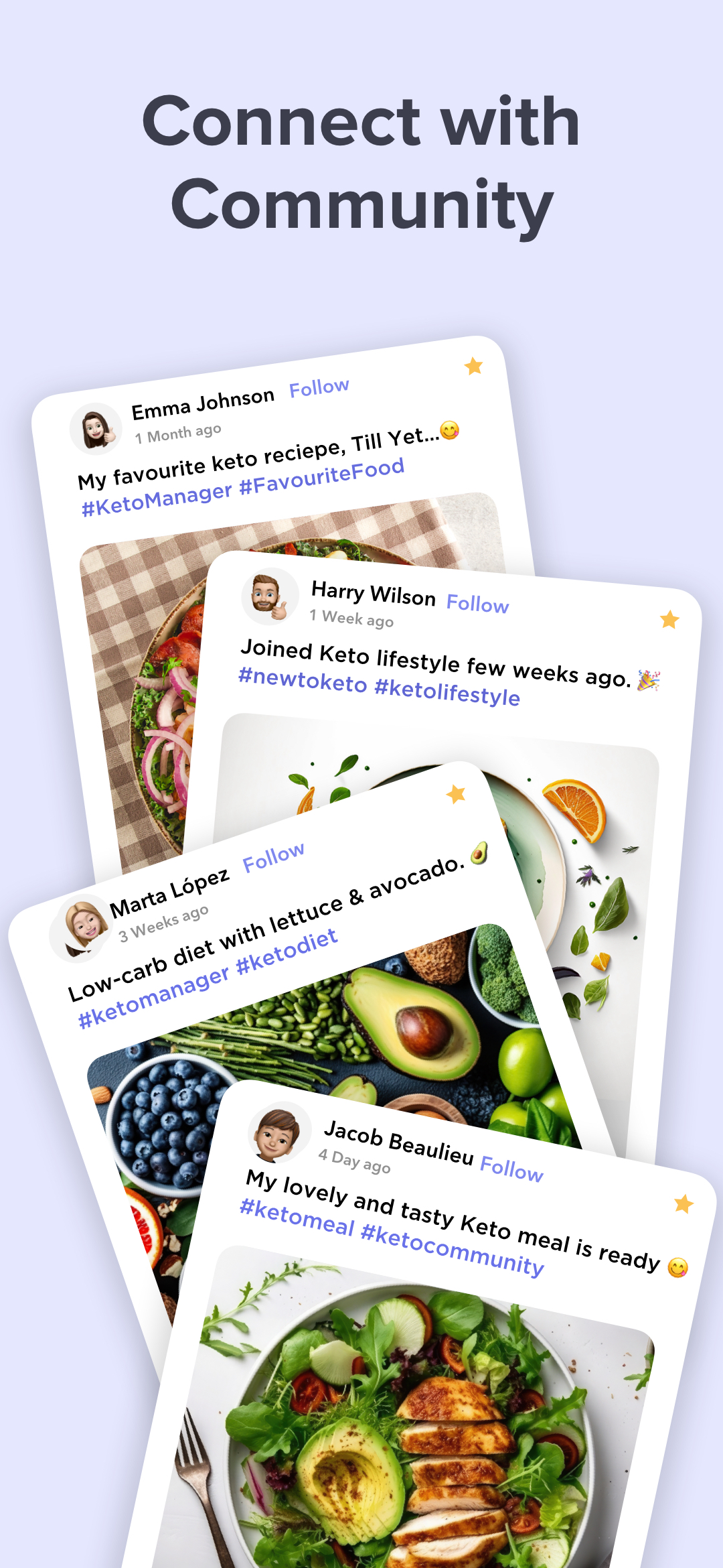 اسکرین شات 7 برنامه Keto Manager: Low Carb Diet