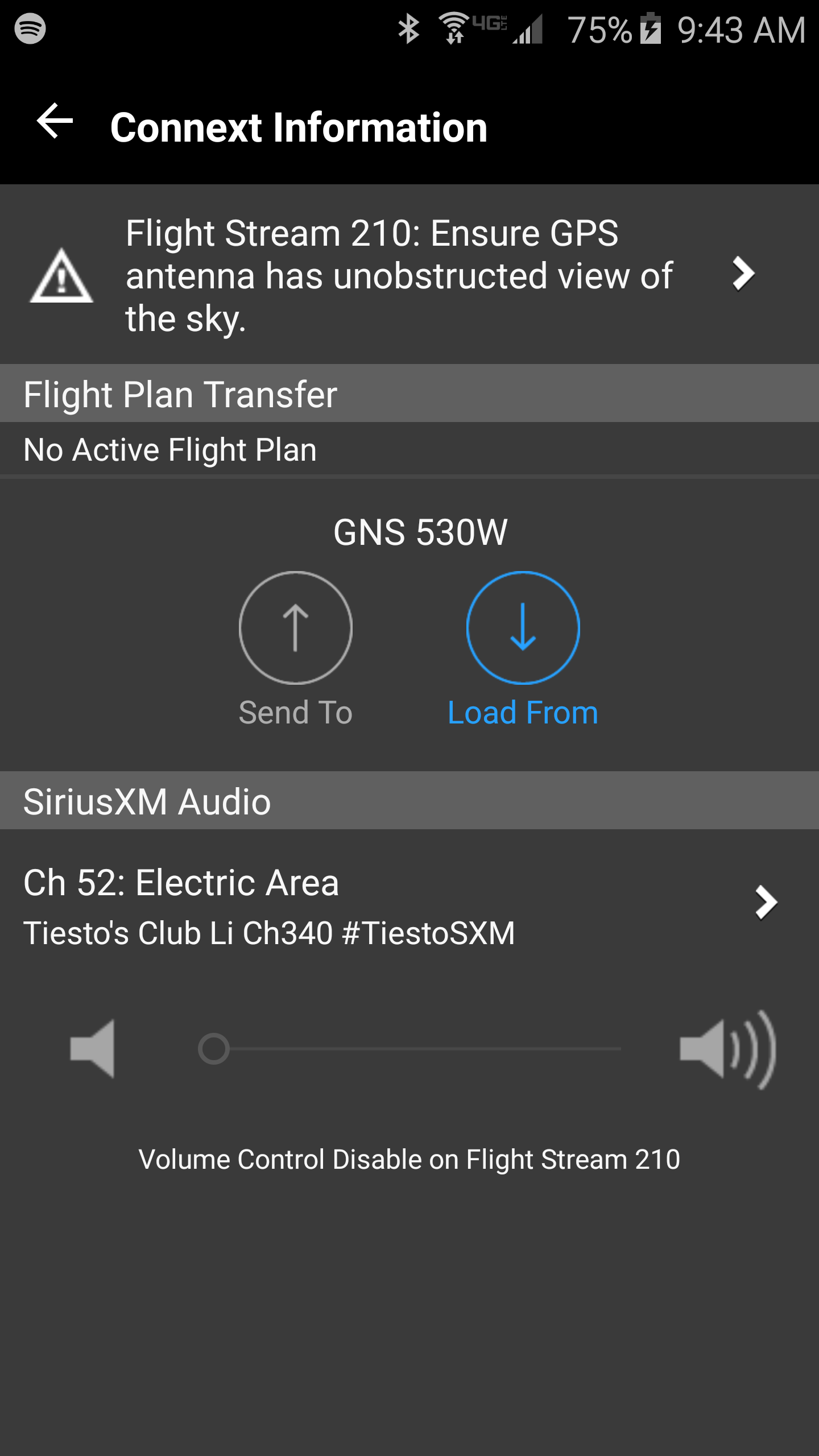 اسکرین شات 2 برنامه Garmin Pilot
