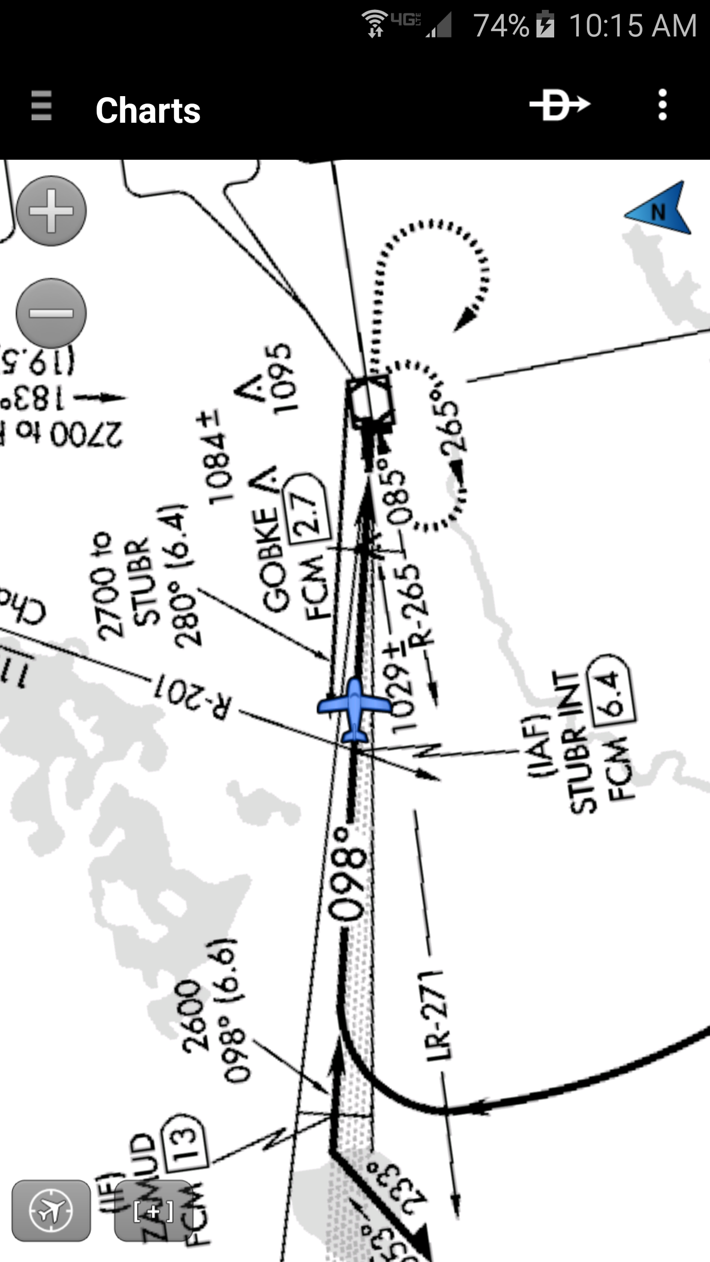 اسکرین شات 4 برنامه Garmin Pilot