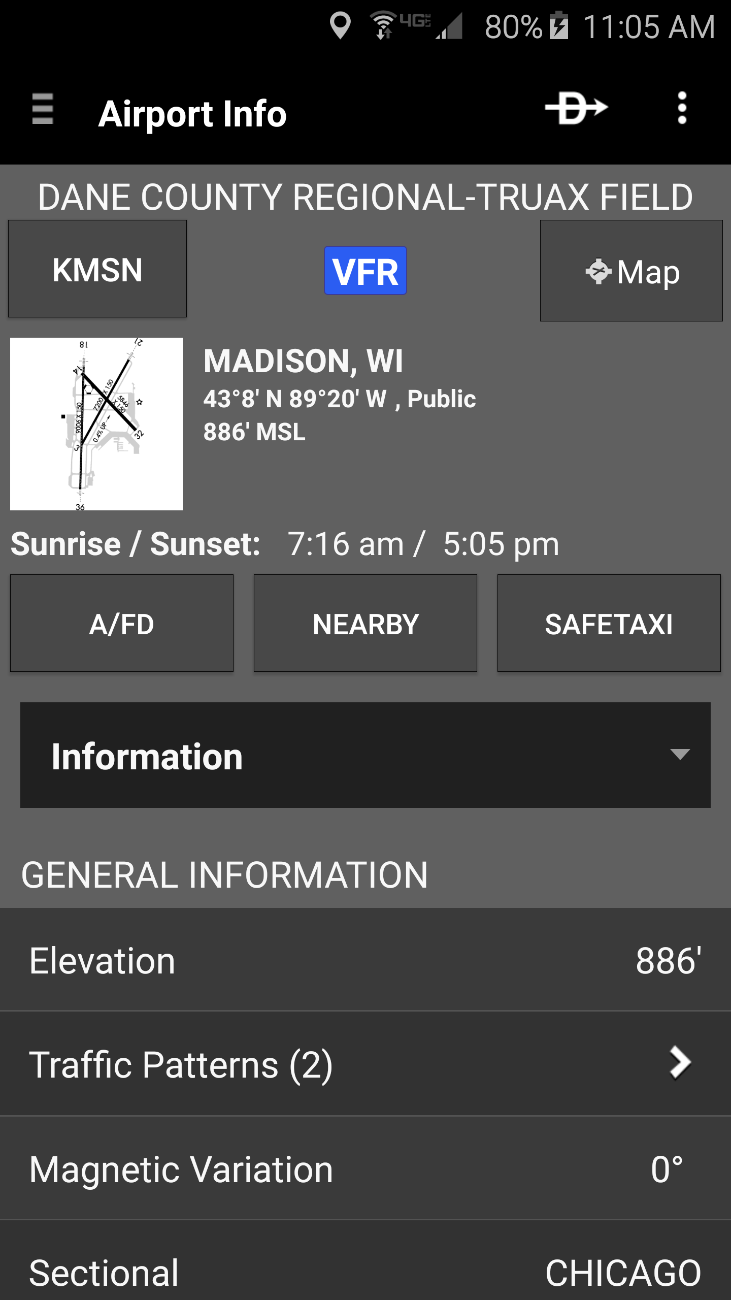 اسکرین شات 6 برنامه Garmin Pilot