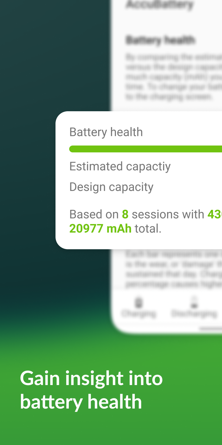 اسکرین شات 1 برنامه Accu​Battery