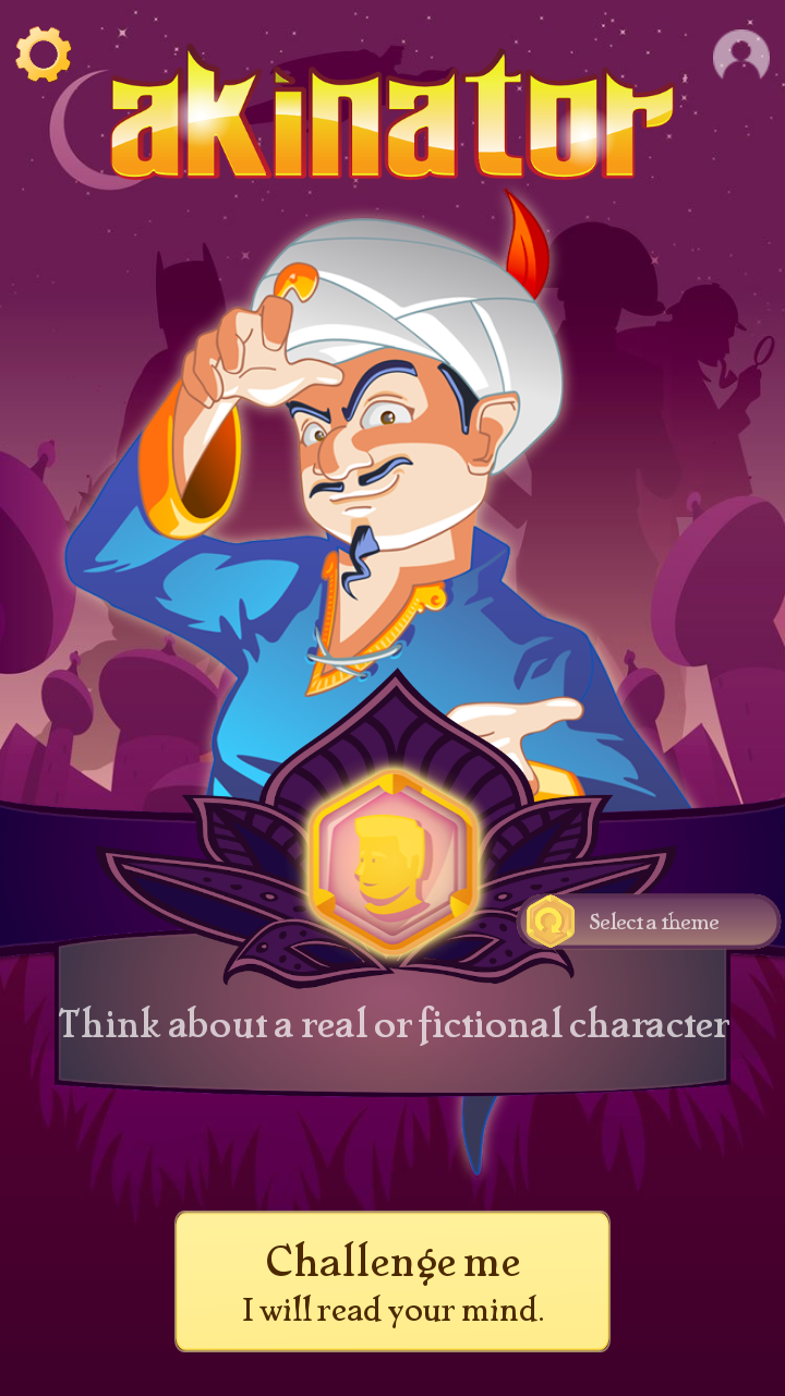 اسکرین شات 1 برنامه akinator