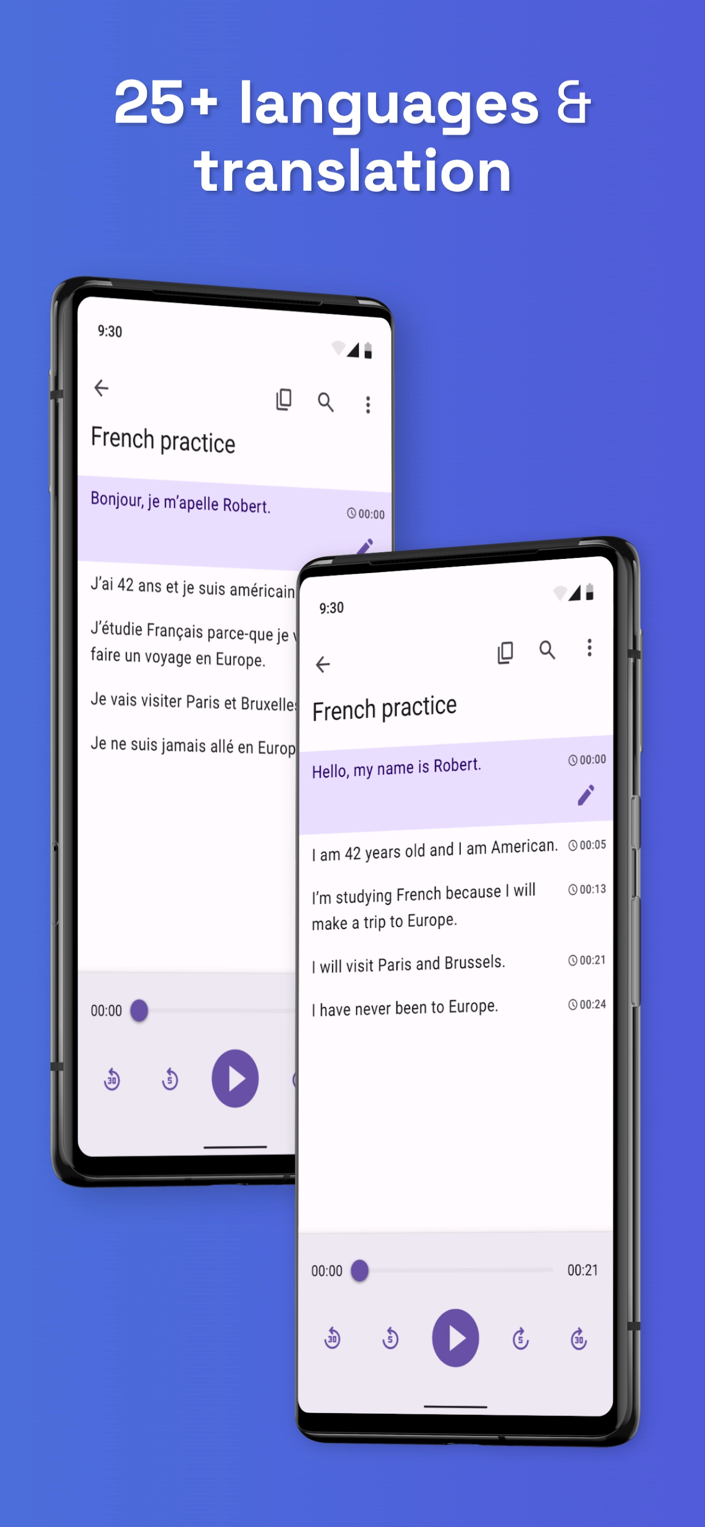 اسکرین شات 6 برنامه Easy Transcription