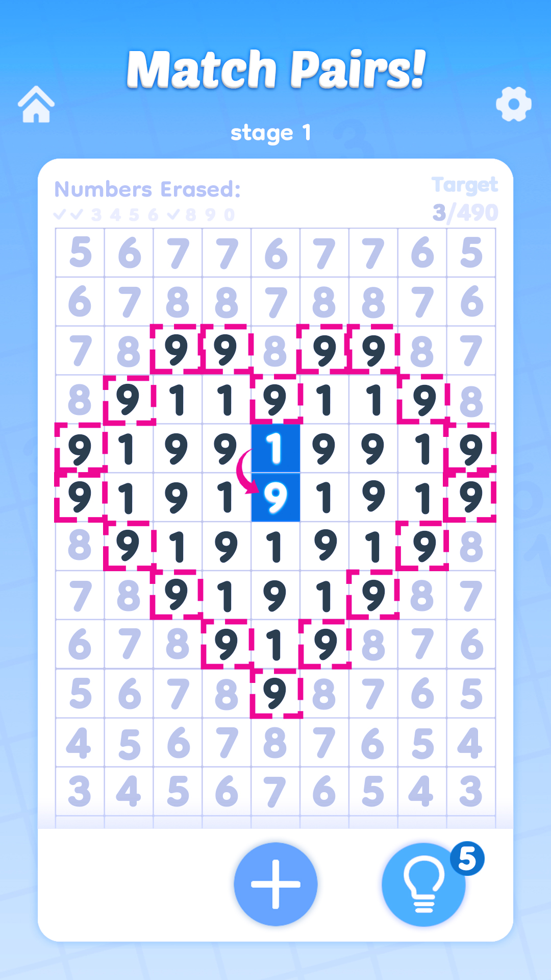 اسکرین شات 1 بازی Digit Logic Match