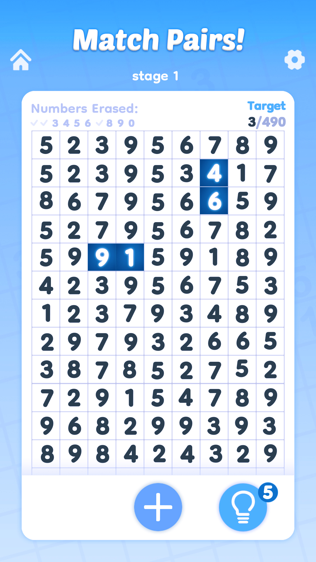 اسکرین شات 1 بازی Digit Logic Match
