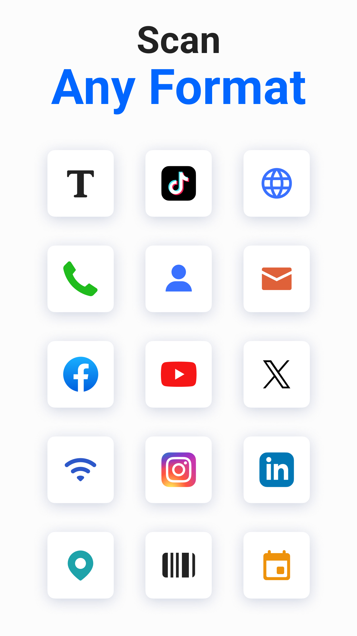 اسکرین شات 5 برنامه QR Code & Barcode Scanner Plus