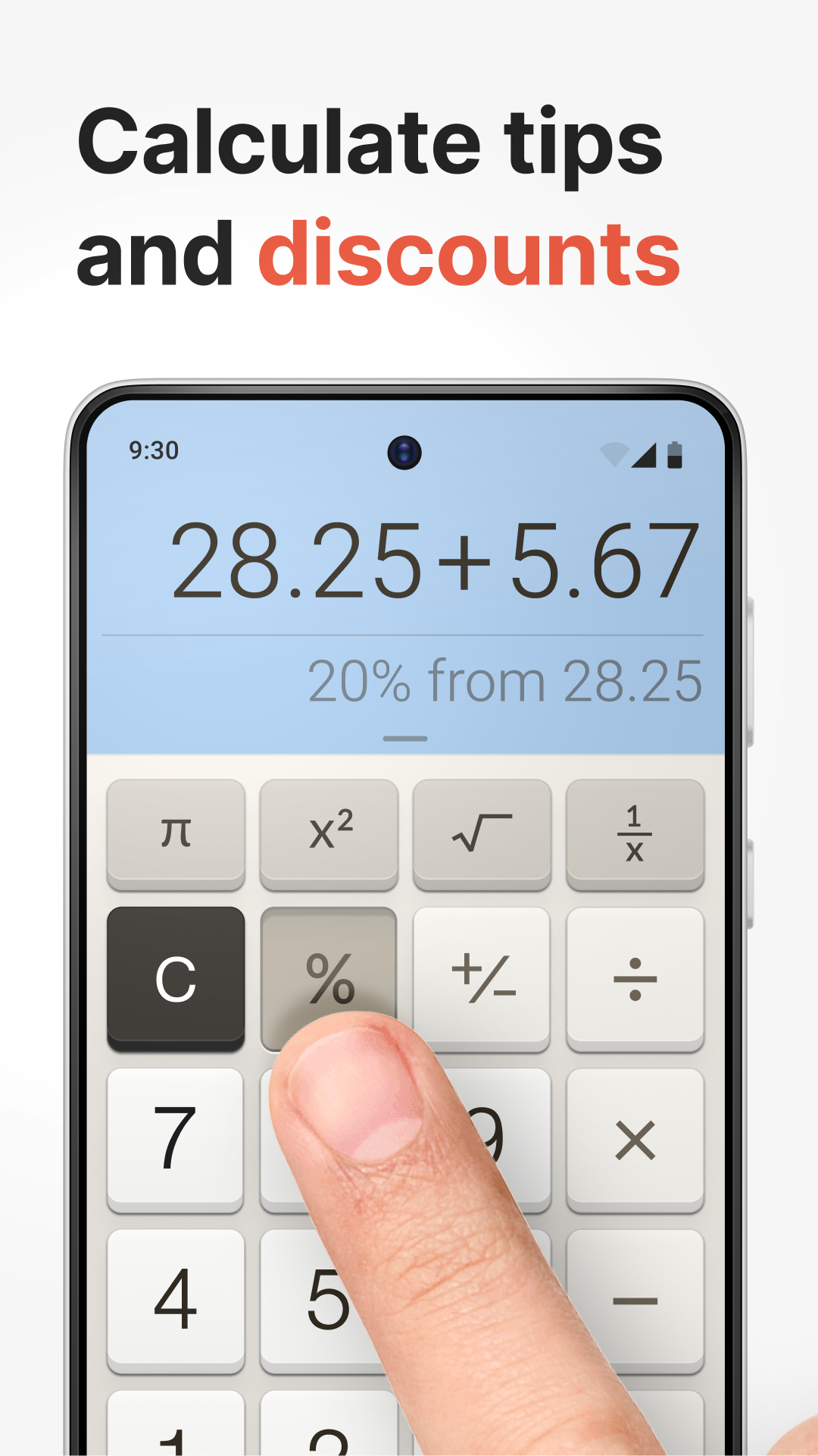 اسکرین شات 7 برنامه Calculator Plus with History