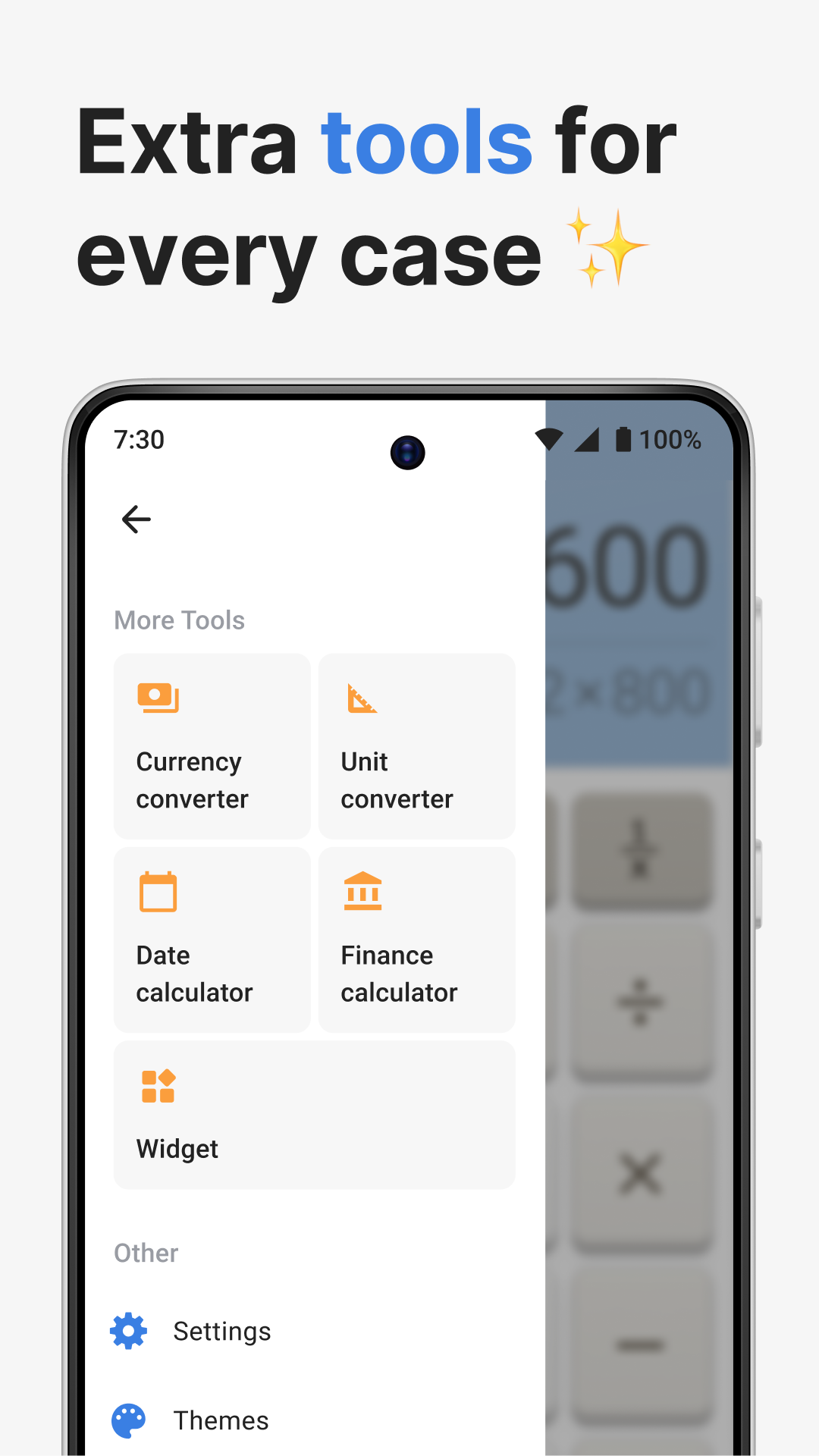 اسکرین شات 3 برنامه Calculator Plus with History