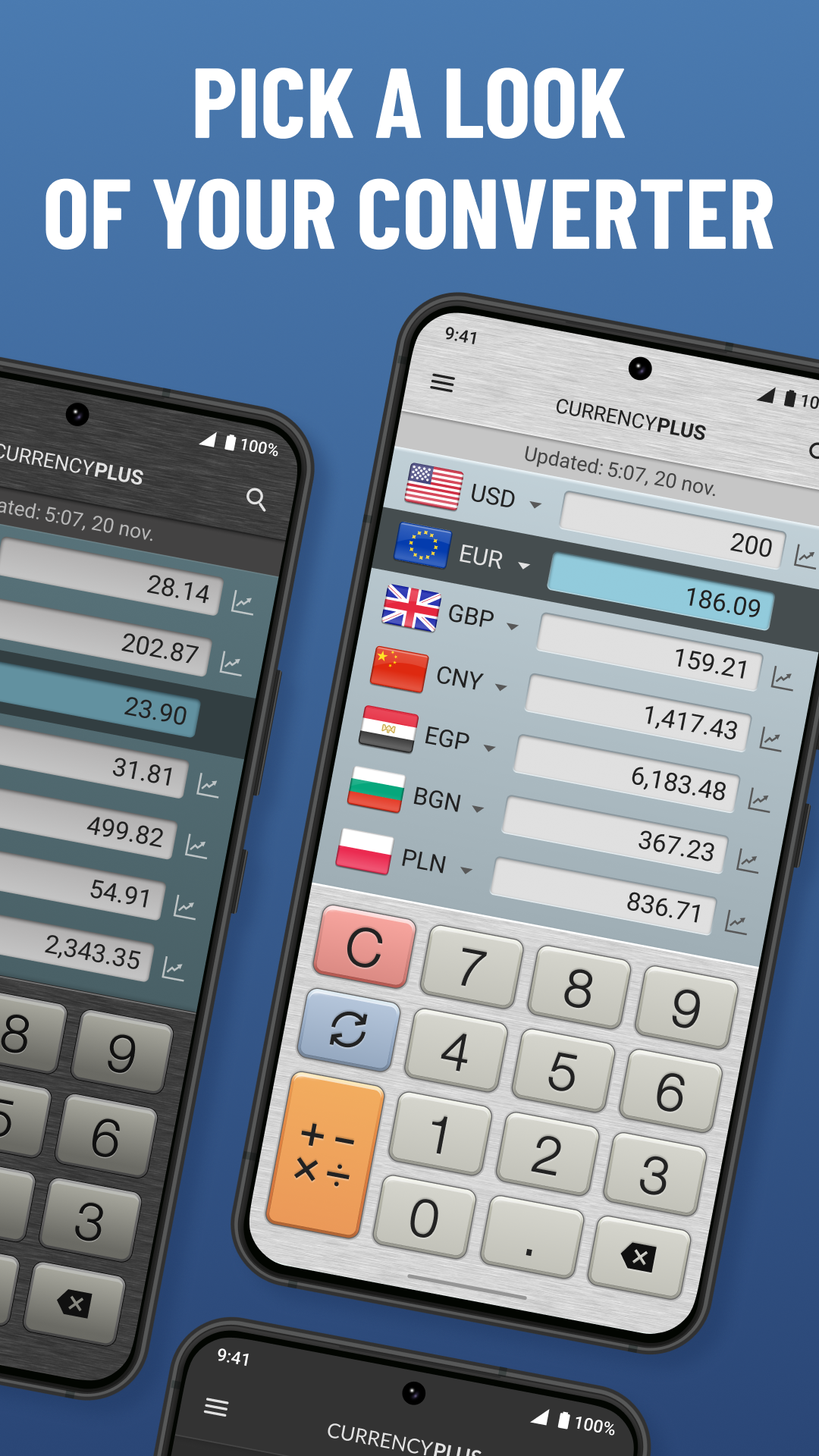 اسکرین شات 7 برنامه Currency Converter Plus