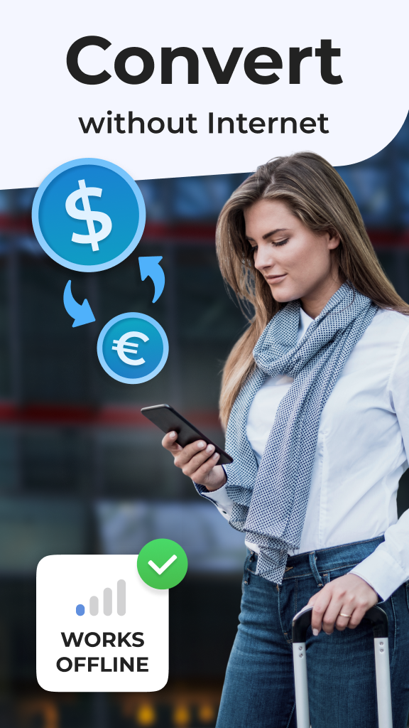 اسکرین شات 1 برنامه Currency Converter Plus