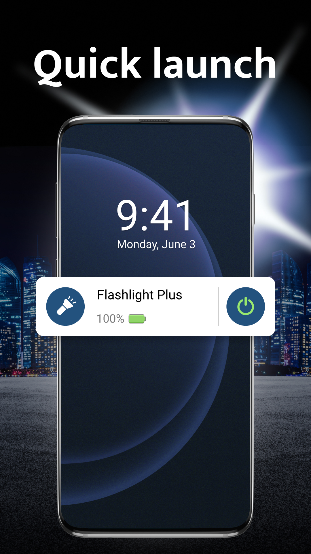 اسکرین شات 4 برنامه Torch Light - Flashlight Plus