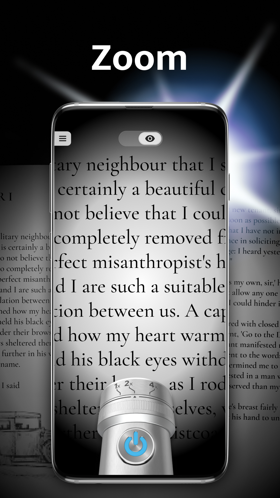 اسکرین شات 2 برنامه Torch Light - Flashlight Plus