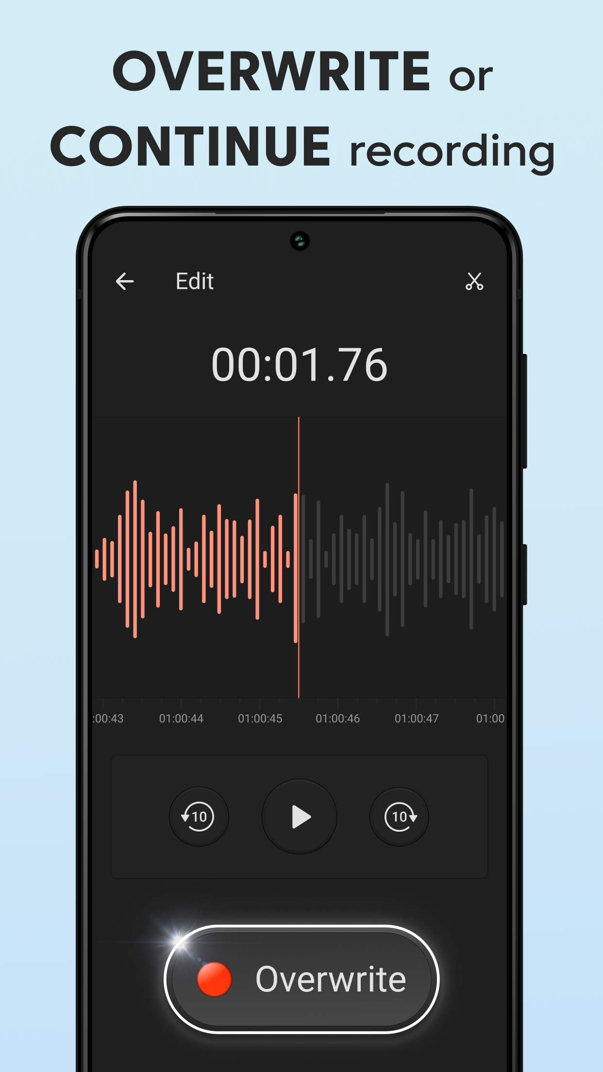 اسکرین شات 7 برنامه Voice Recorder Plus: Rec Sound