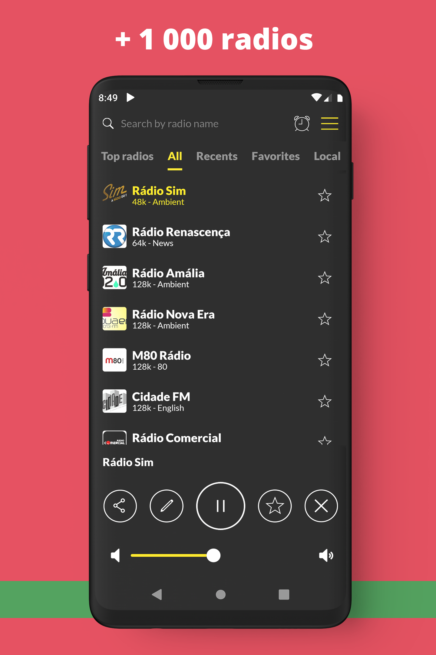 اسکرین شات 2 برنامه Voice Recorder Plus: Rec Sound