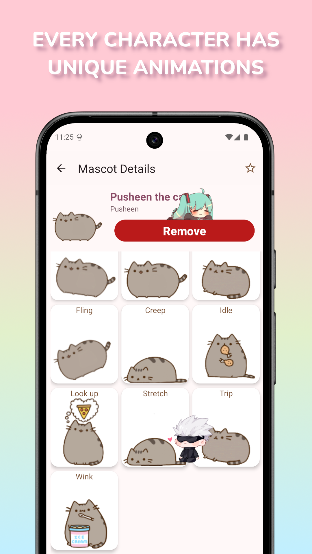 اسکرین شات 3 برنامه Shimeji: Screen Buddies