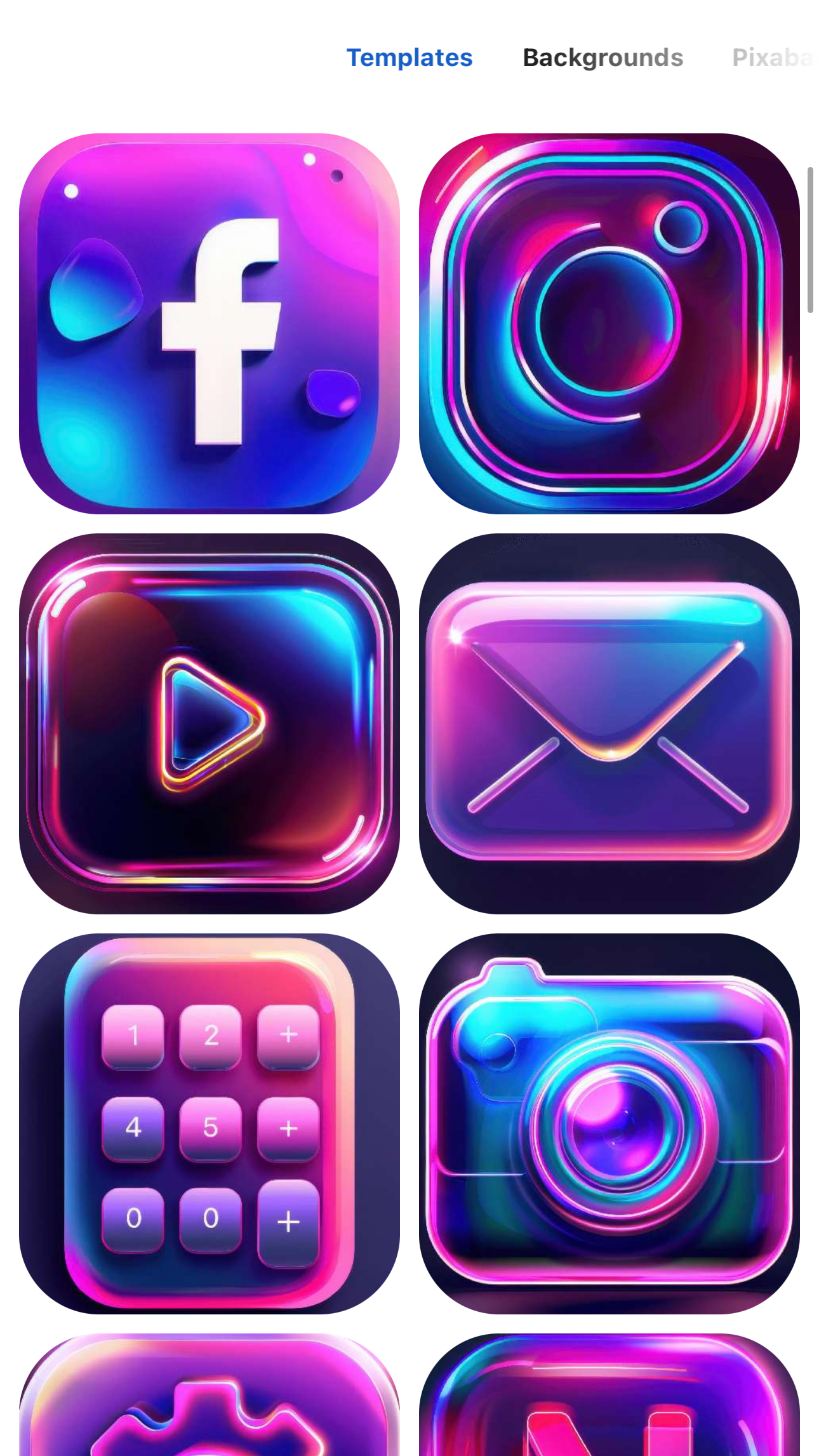 اسکرین شات 6 برنامه App Icon Maker Pro
