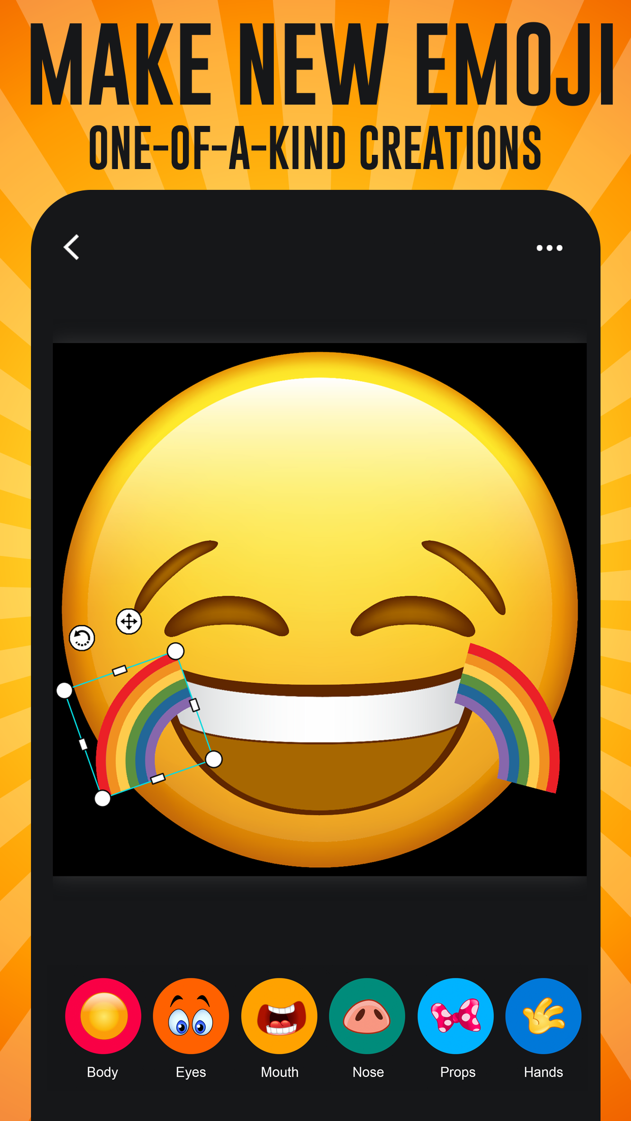 اسکرین شات 2 برنامه Emoji Maker Pro: Design Emojis