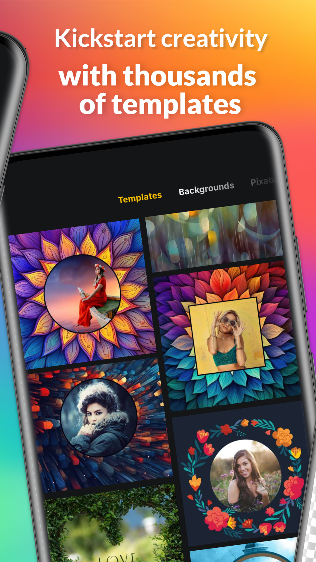 اسکرین شات 3 برنامه piZap: Design & Edit Photos