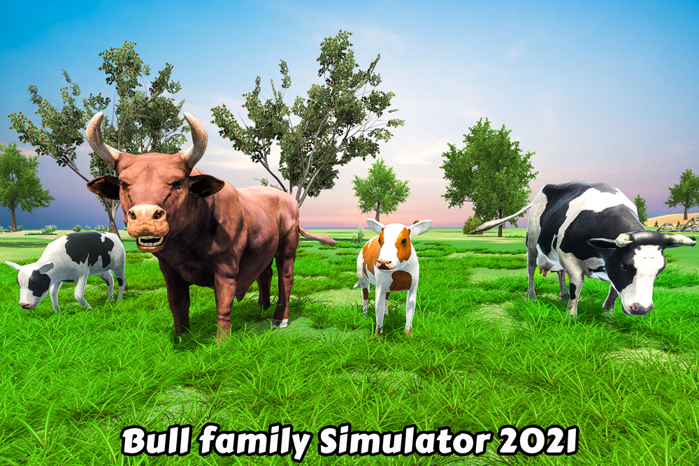 اسکرین شات 1 بازی Angry Bull Family Survival 3D