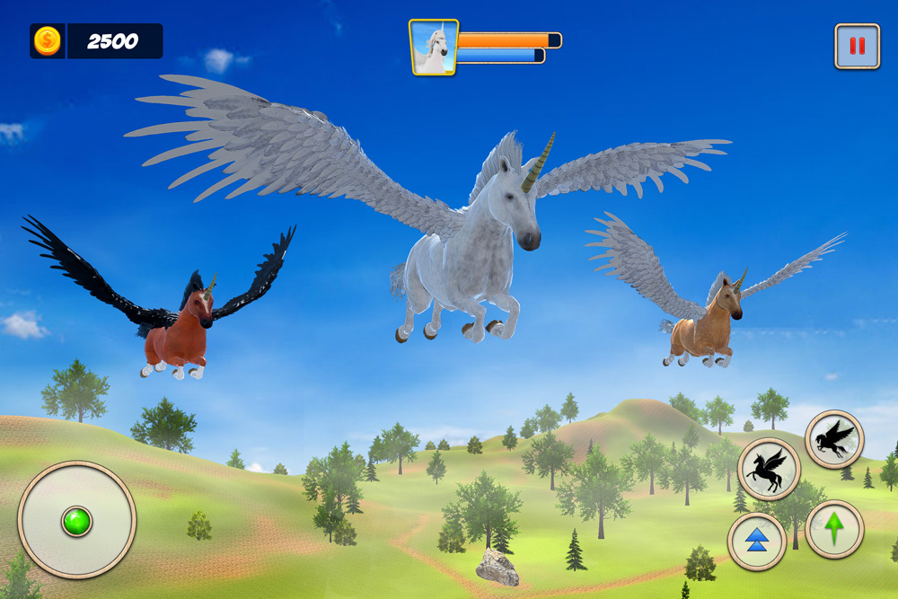 اسکرین شات 4 بازی Unicorn Family Simulator Game