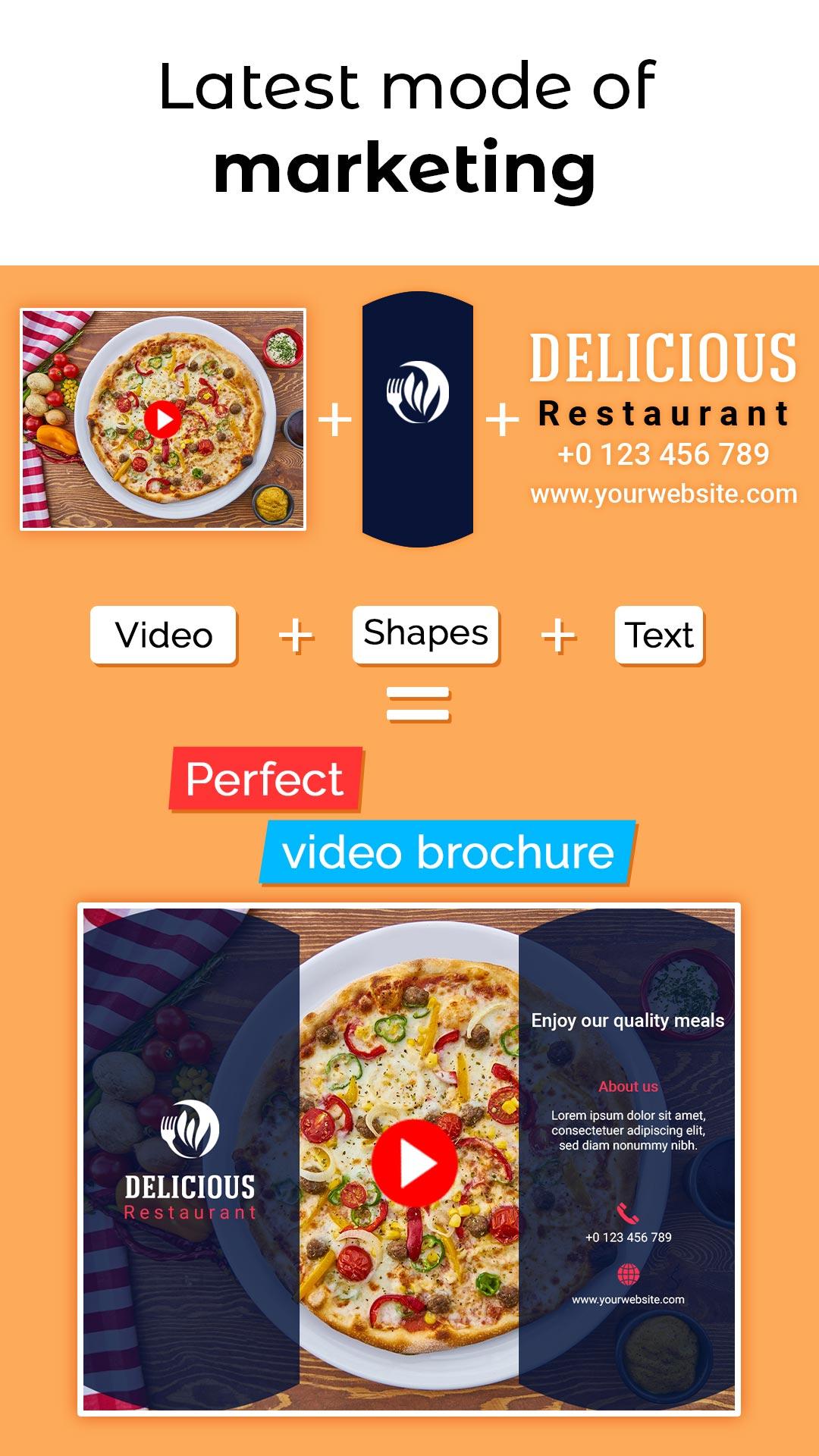 اسکرین شات 8 برنامه VideoBrochures: Brochure Maker