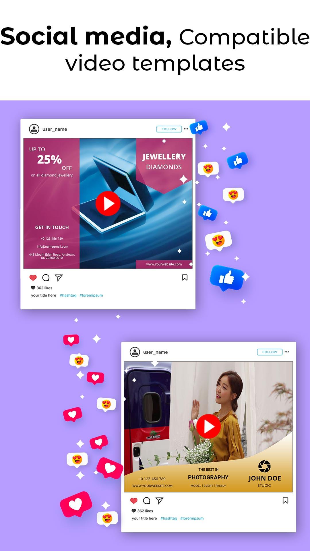 اسکرین شات 5 برنامه VideoBrochures: Brochure Maker