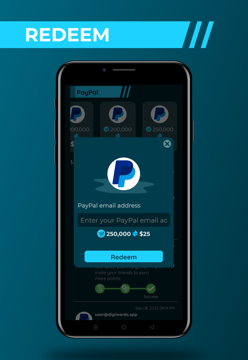 اسکرین شات 5 برنامه WePointz: Play and Earn