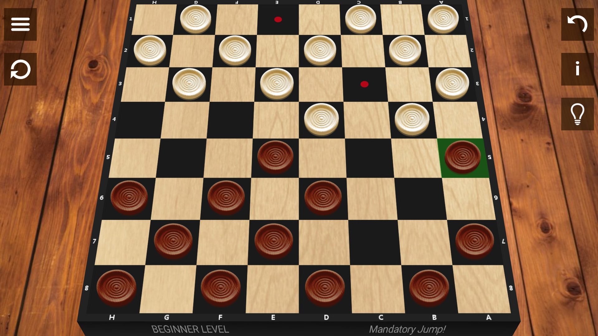 اسکرین شات 7 بازی Checkers