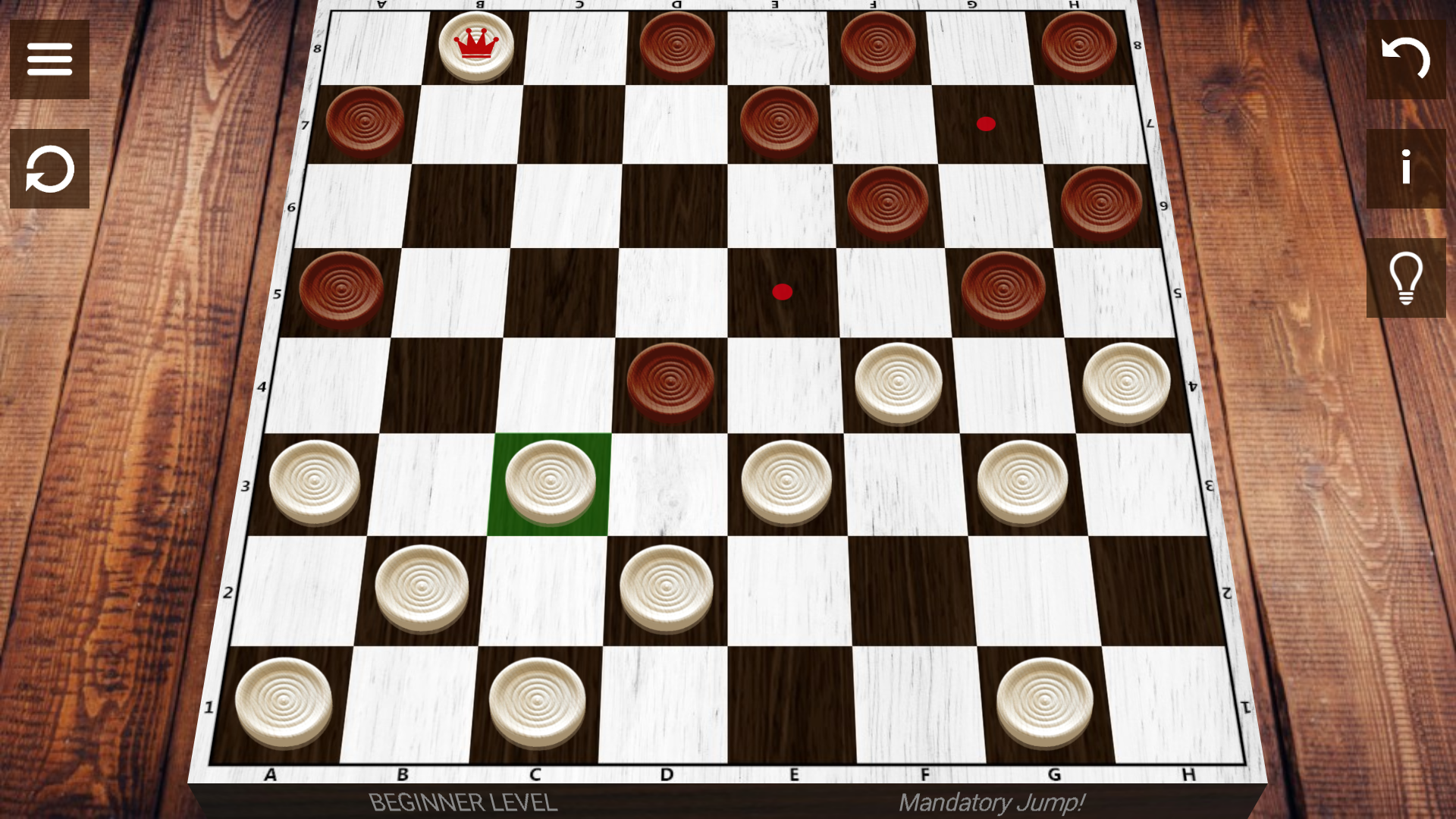 اسکرین شات 2 بازی Checkers